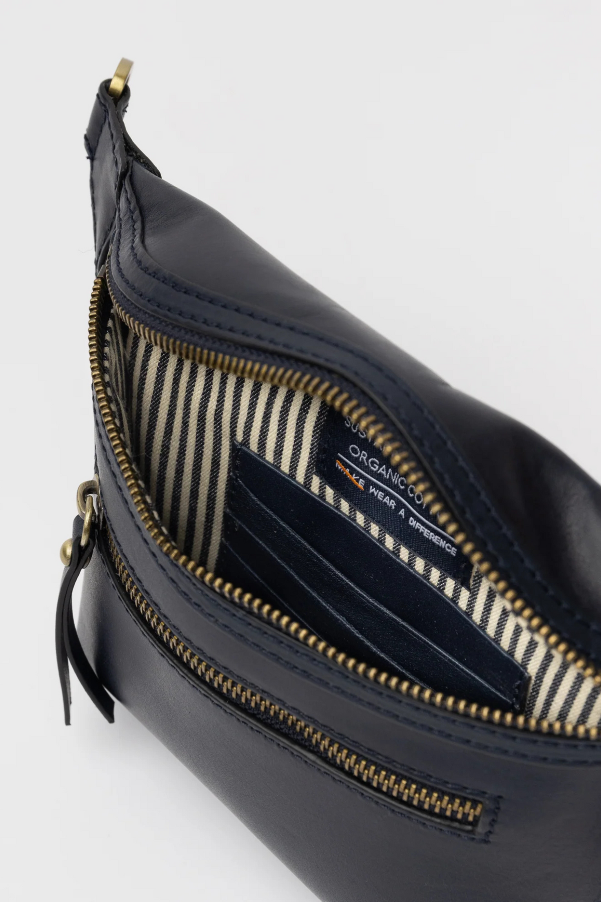 BECK'S BUM BAG - MIDNIGHT BLUE CLASSIC LEATHER