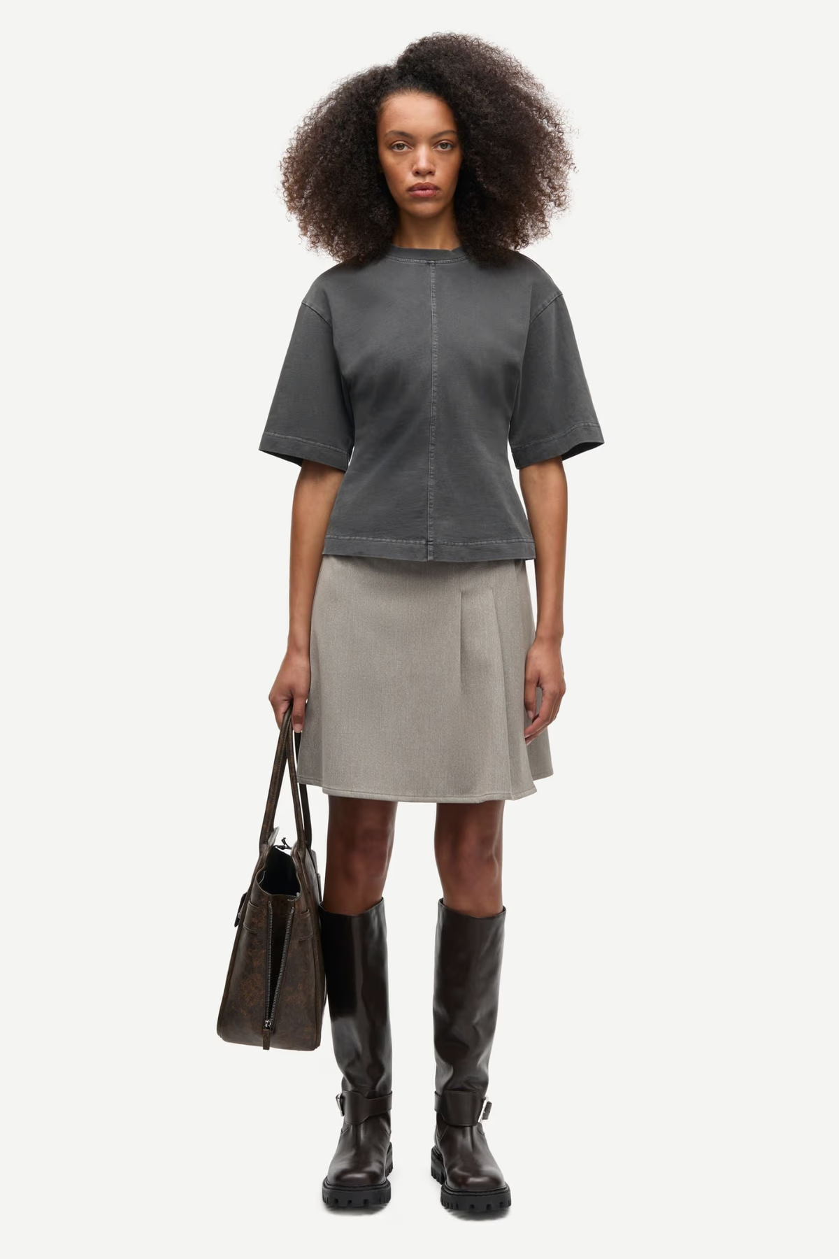 DISAS T-SHIRT - ZWART PIGMENT