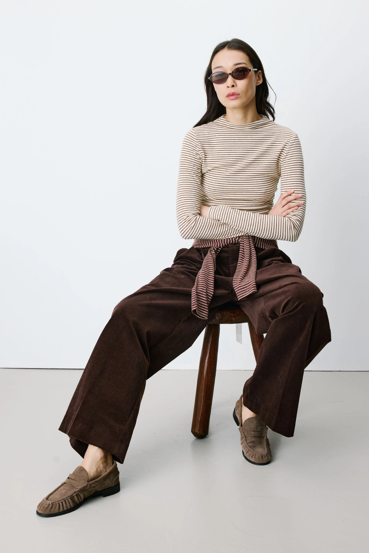 PANTALON ABRIEL - CHOCOLAT