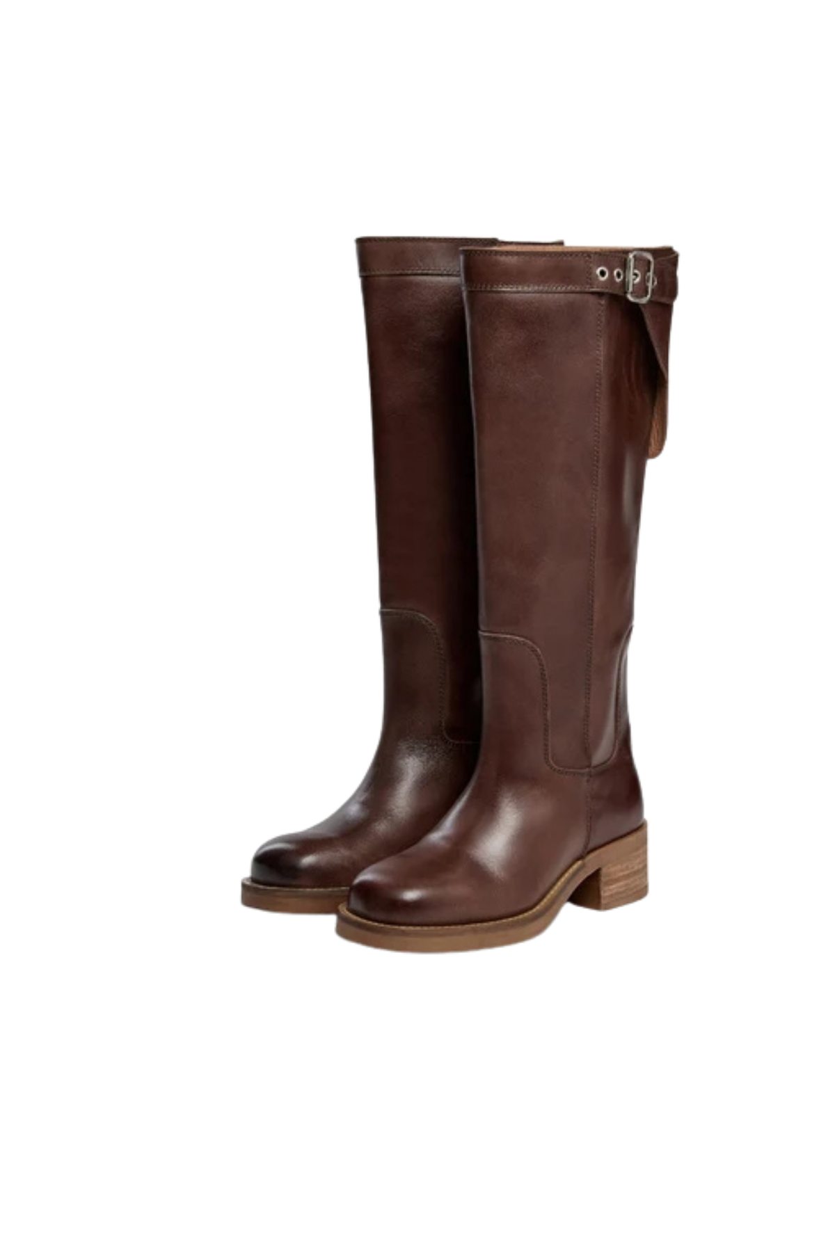 ANINE VINTAGE LAARZEN - BRUIN