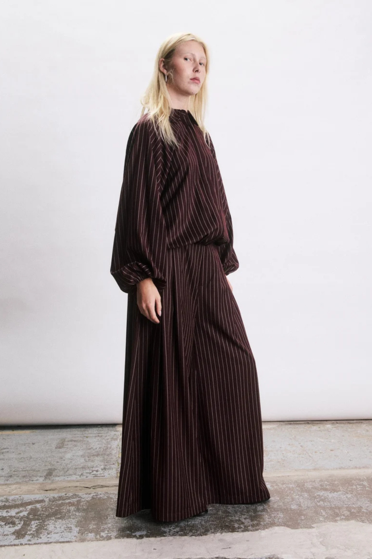 OMAR SHIRT - BORDEAUX