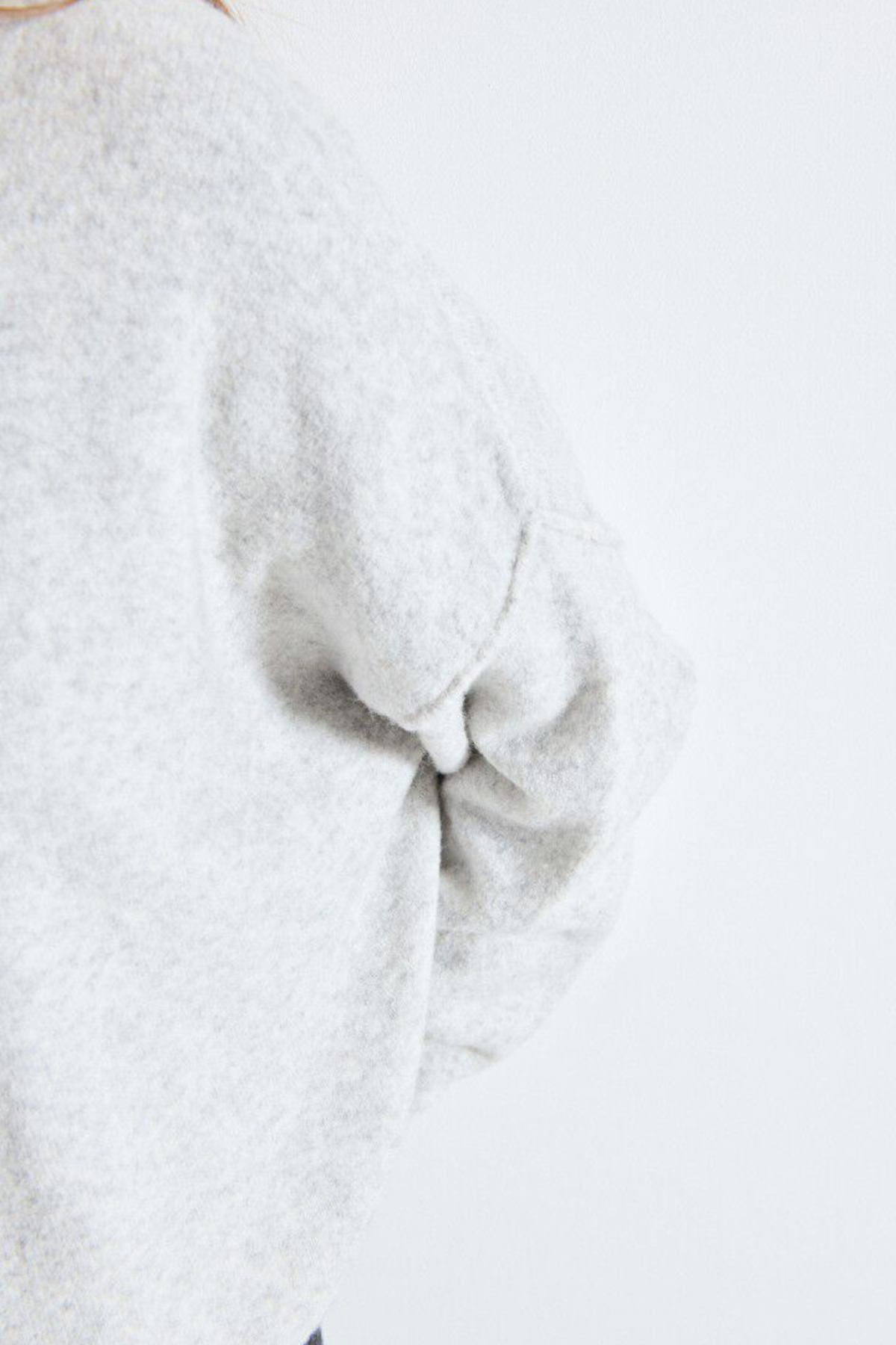 PULL DAMSVILLE - GRIS CHINÉ