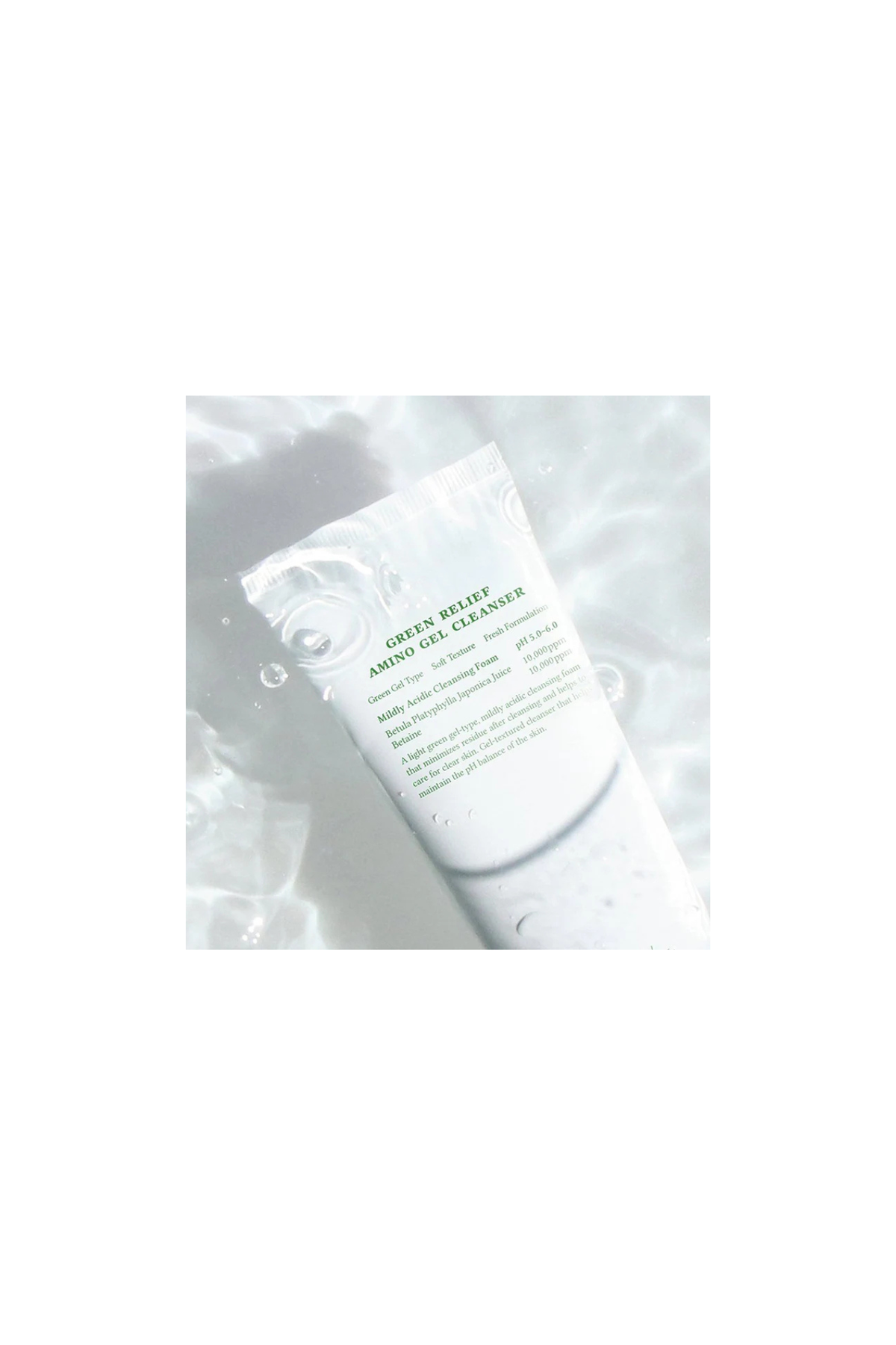 GEL NETTOYANT AUX ACIDES AMINÉS GREEN RELIEF 100 ML