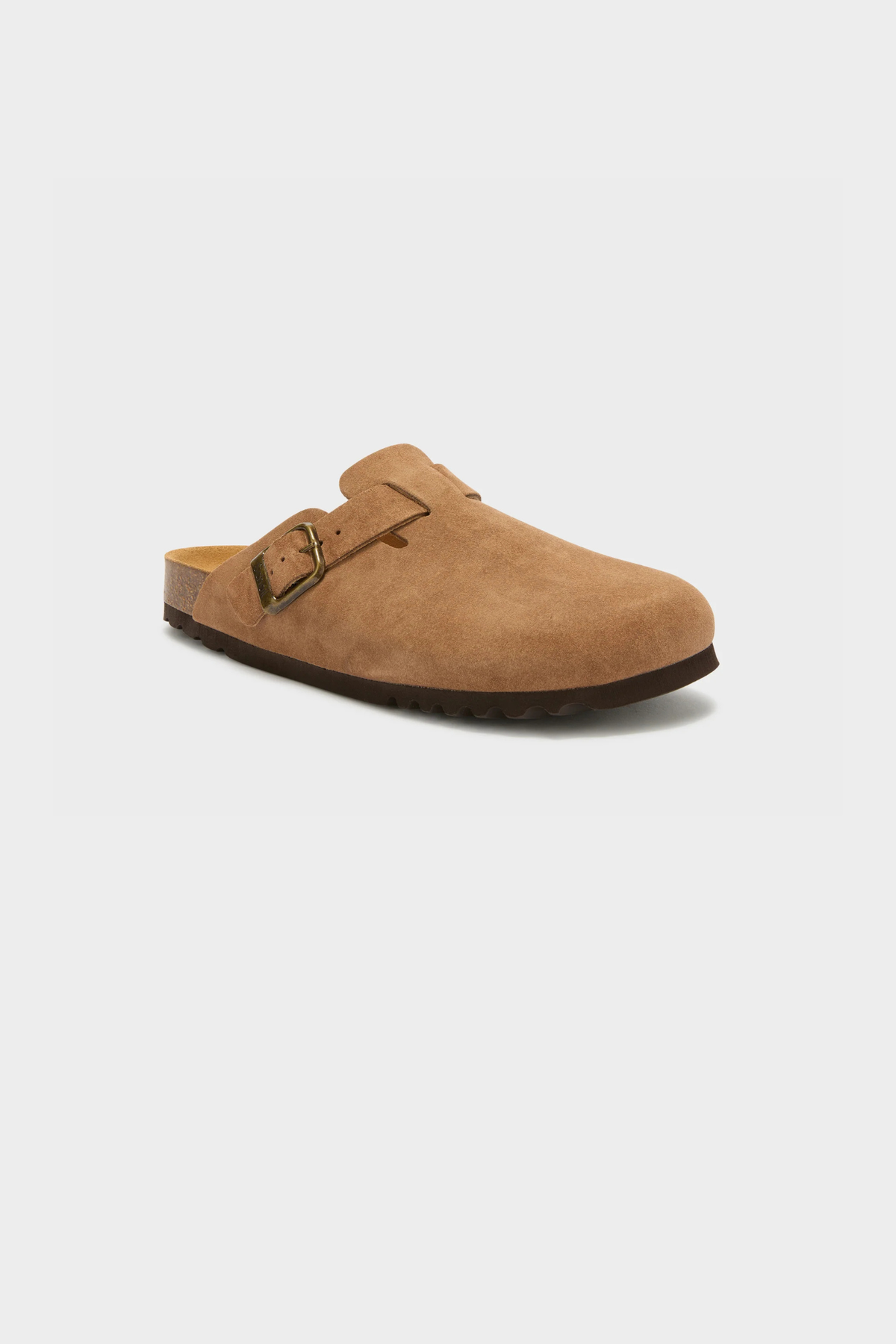 OLIVIER SUÈDE HEREN SANDALEN - TAUPE