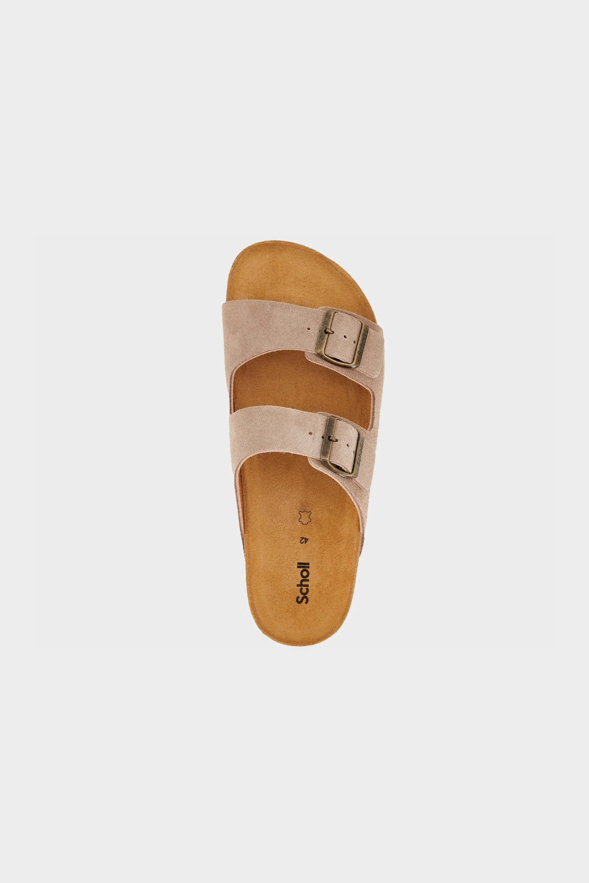 JULIEN SUEDE MEN SANDAL - DARK BEIGE