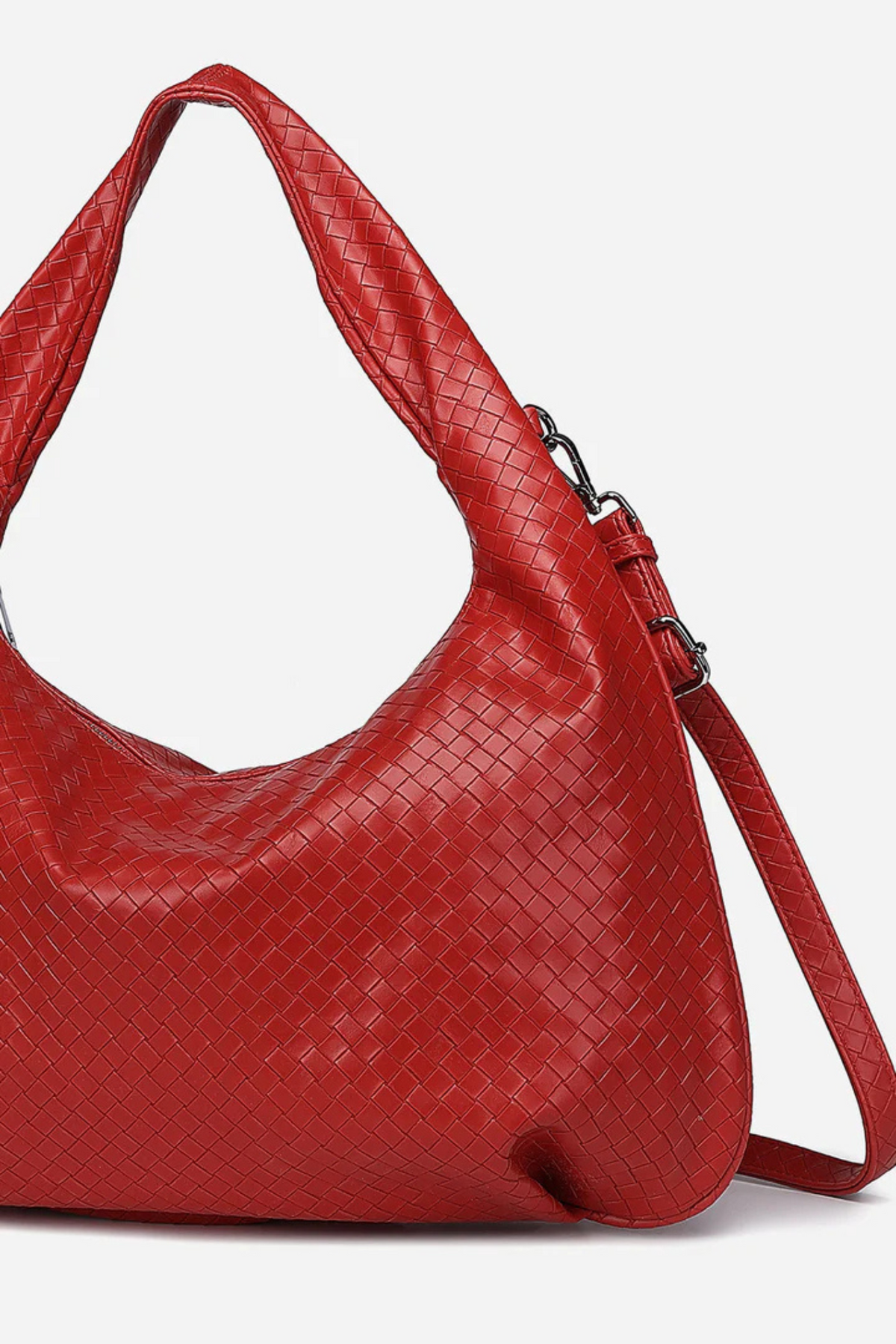 PEONY HOBO BAG - RED