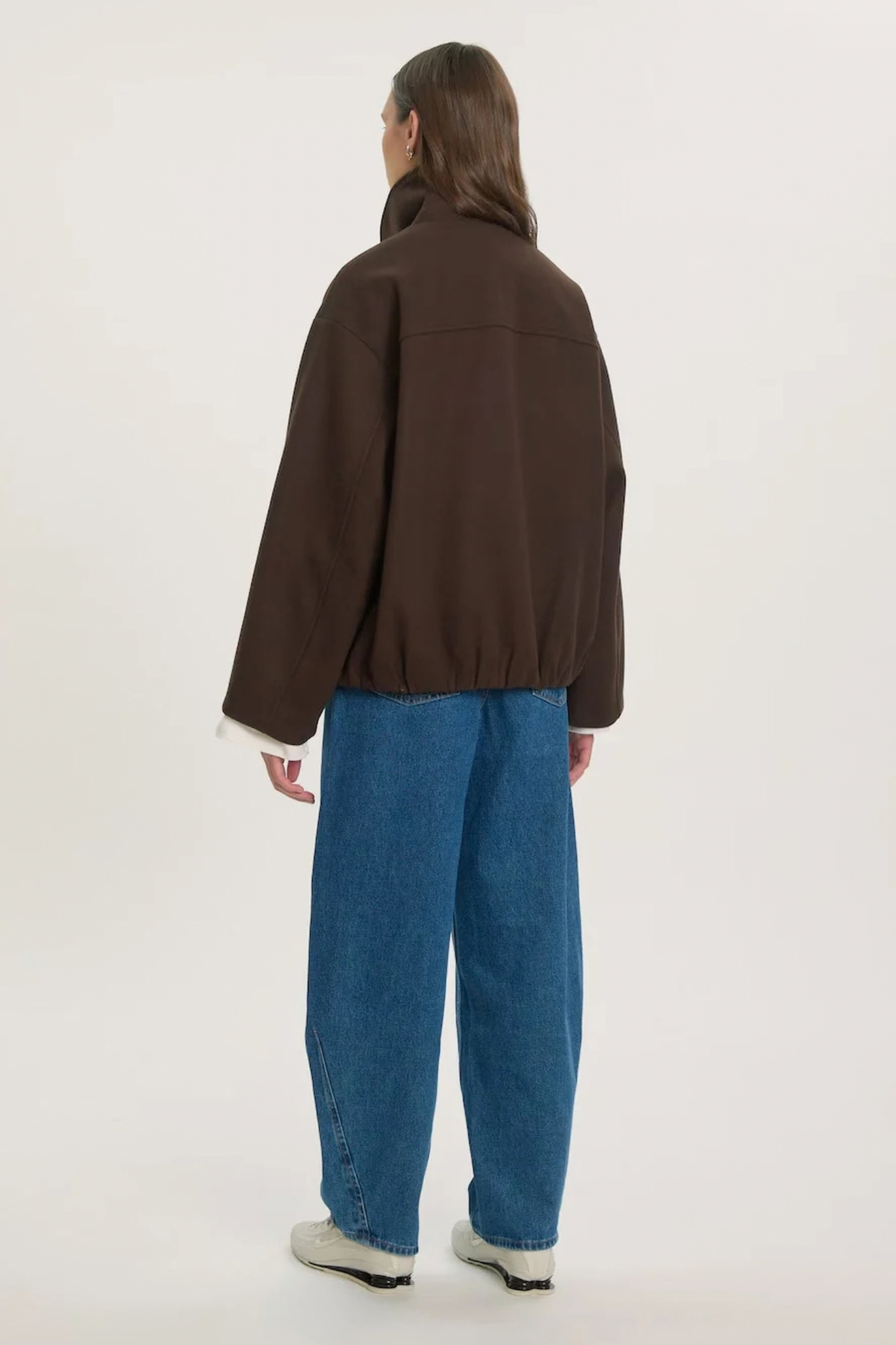 BRODEY JACKET - ZWART KOFFIE