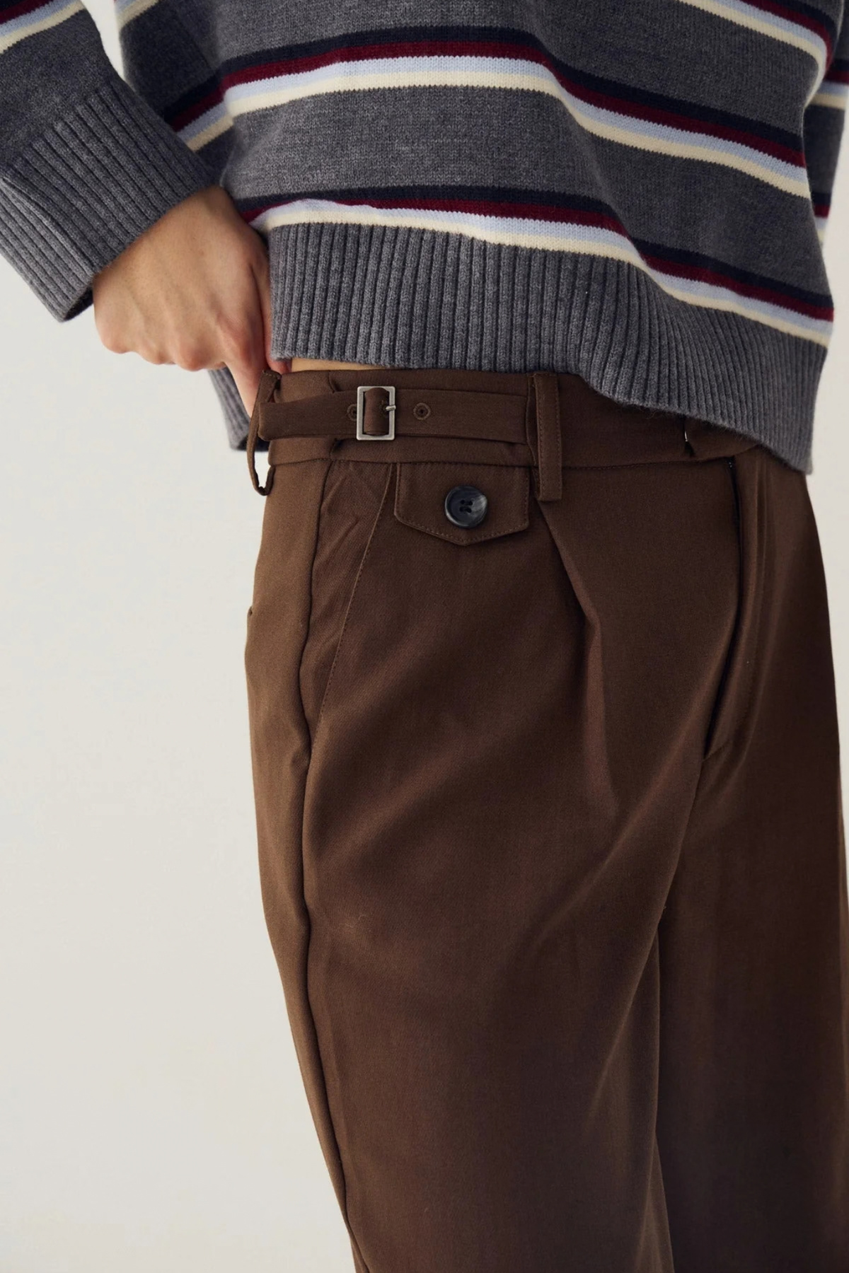 PANTALON MAVIE - CHOCOLAT
