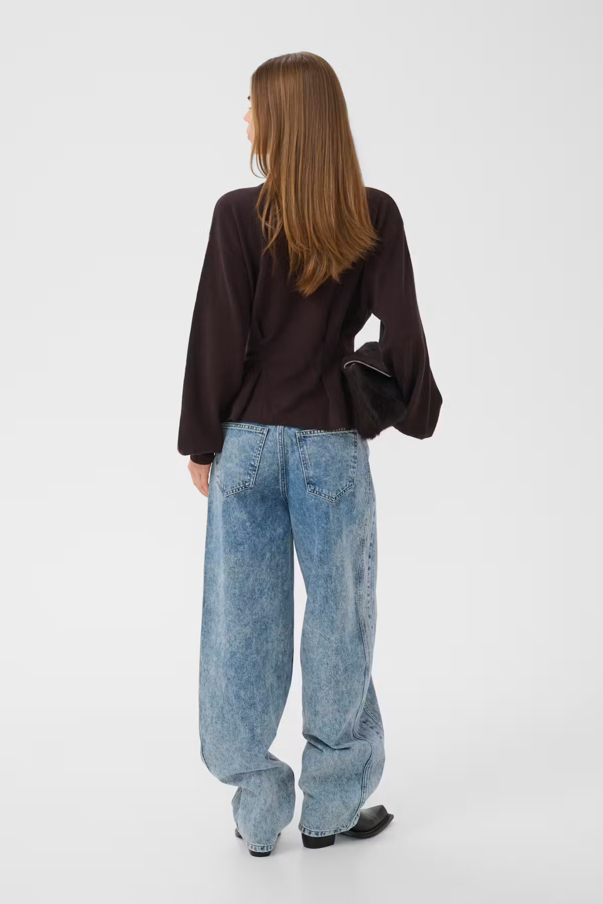 MANZI WAIST PULLOVER - GANACHE