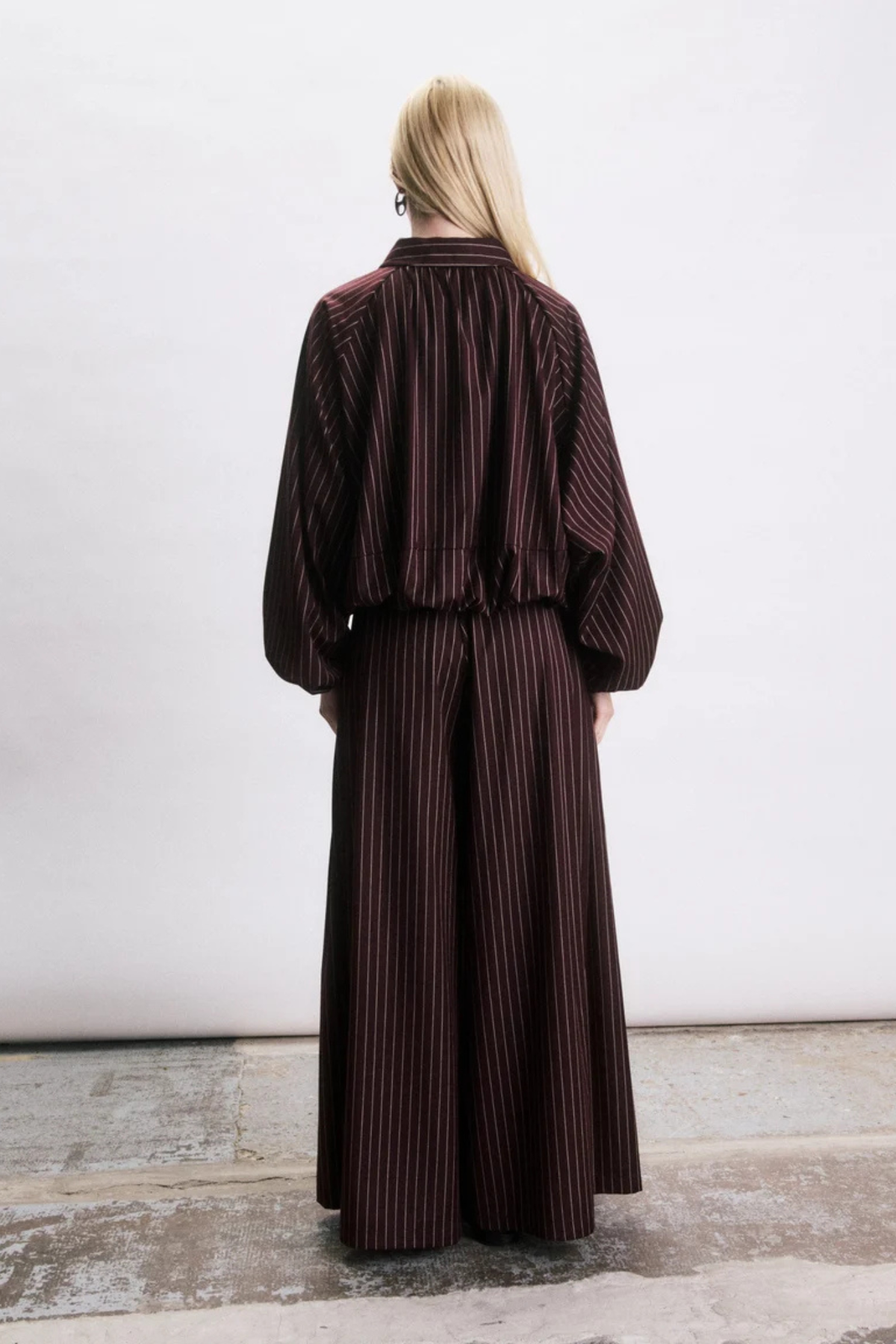 OMAR SHIRT - BORDEAUX