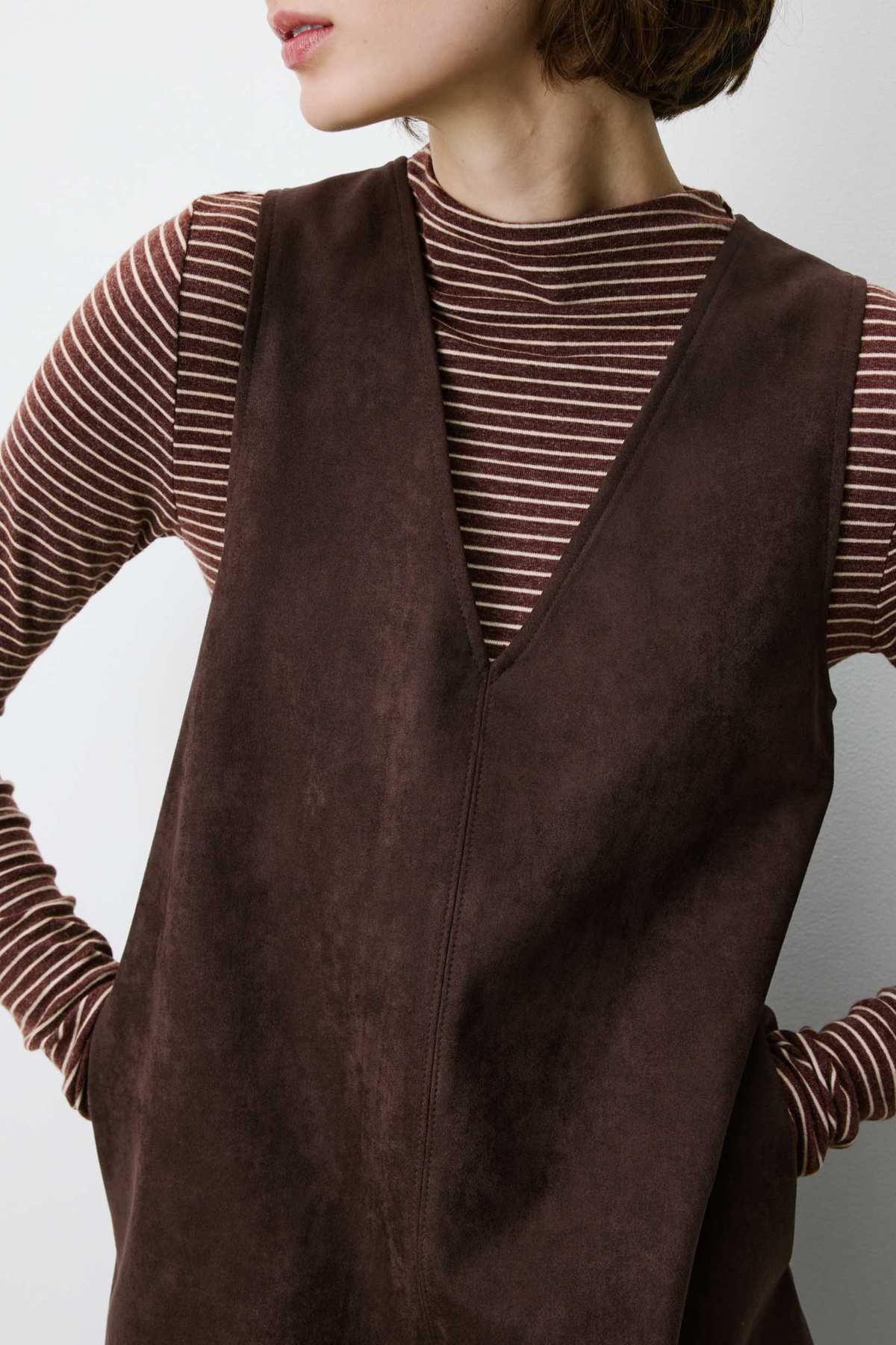 ANAYA DRESS - CHOCOLAT
