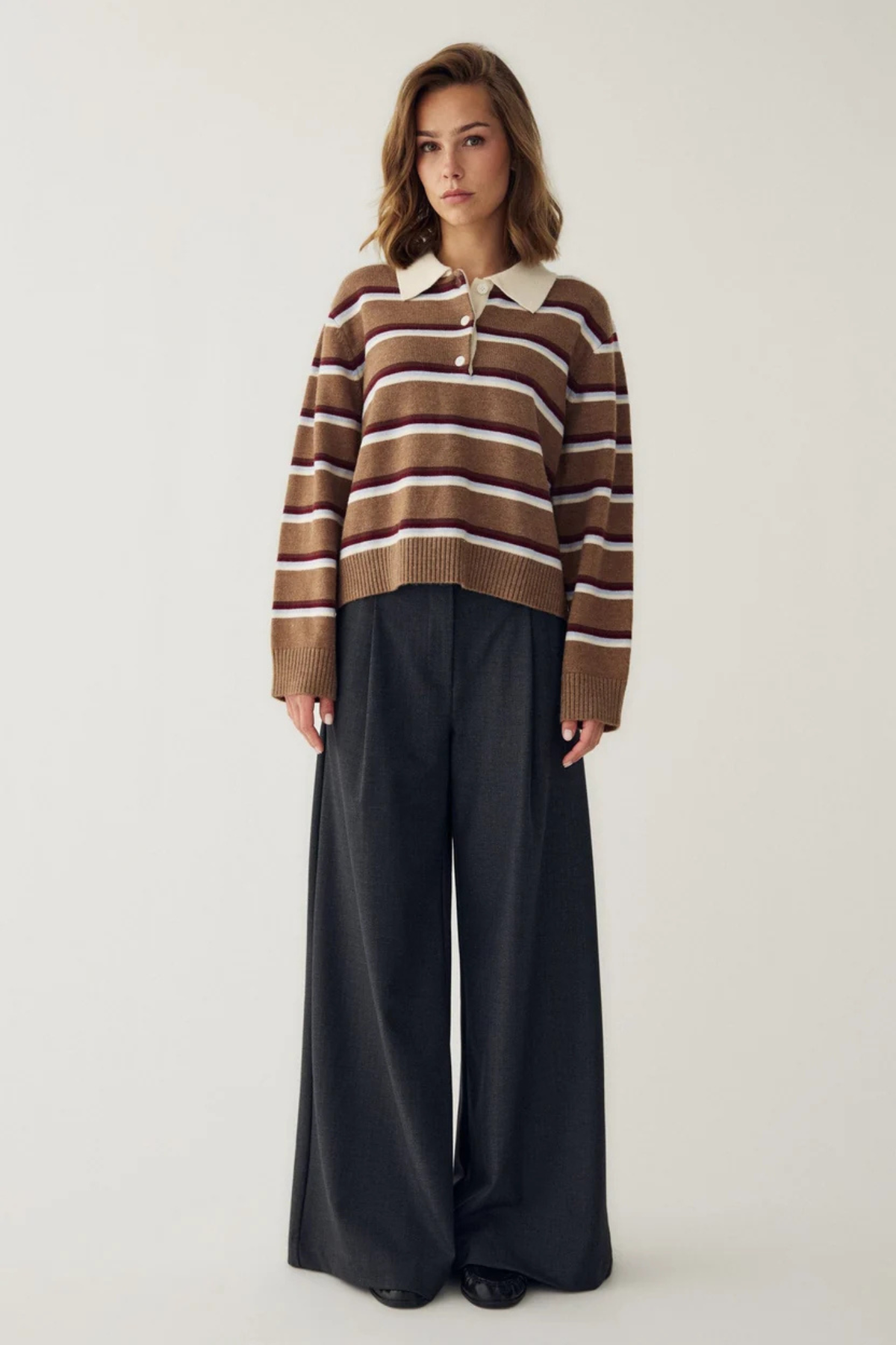 TRICOT MERRYLL - RAYURES MULTICOLORES DELISSA