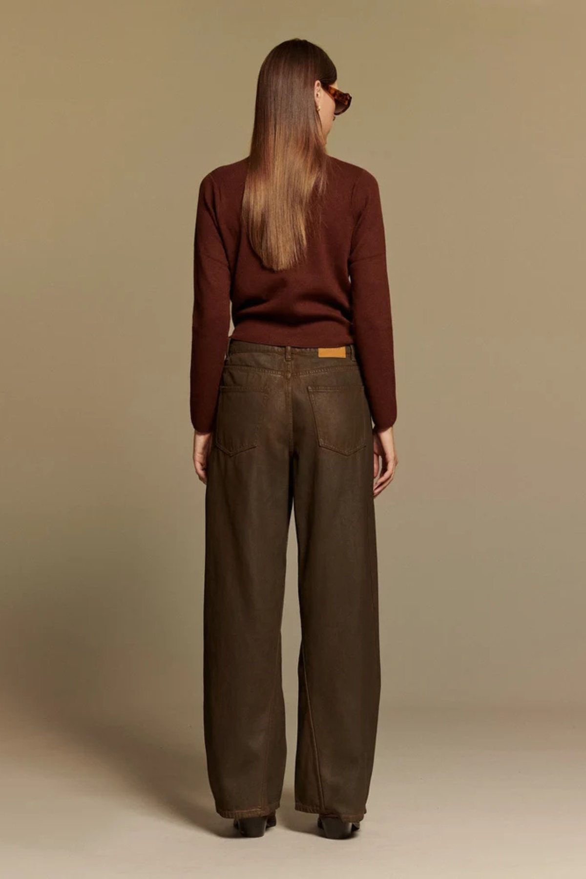 JEAN ORSON DENIM BRILLANT - MOKA