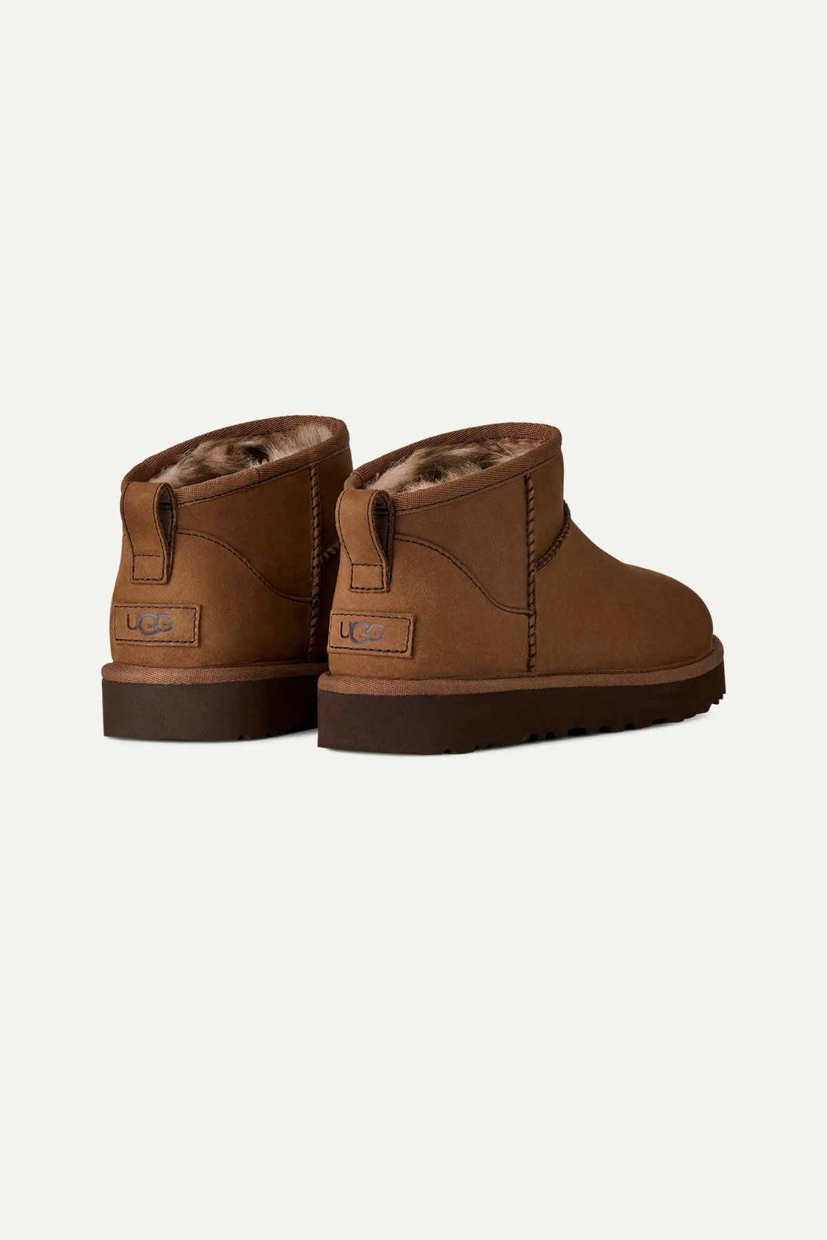 CLASSIC ULTRA MINI NUBUCK WOMEN SHOES - DARK CHESTNUT