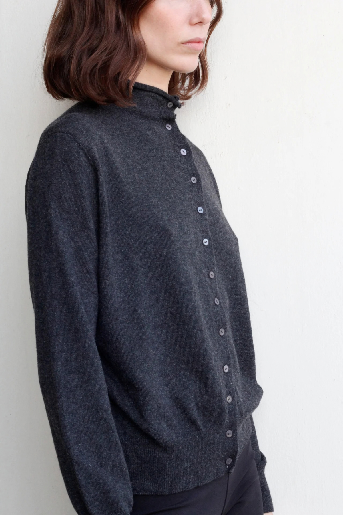 PULL ABSTRACT - GRIS FONCÉ