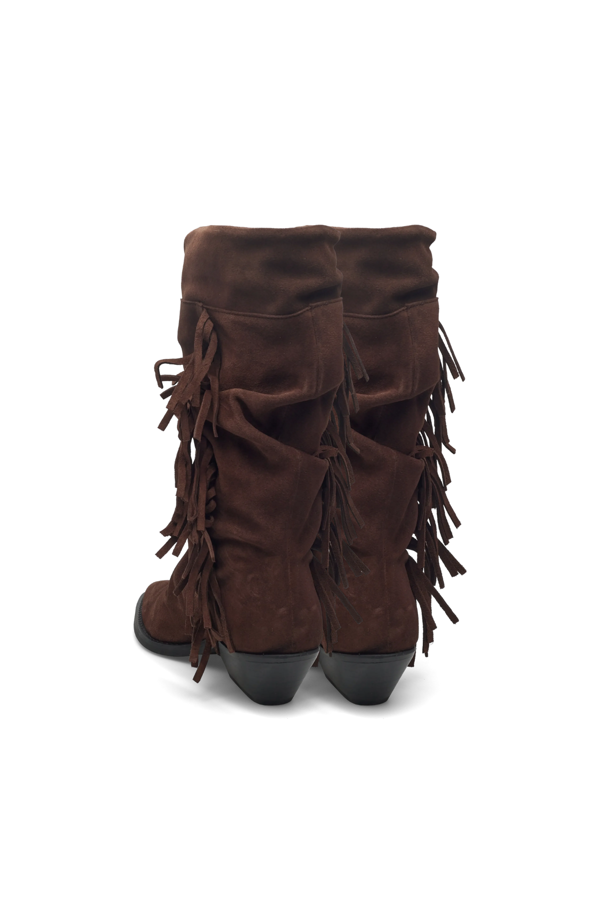 GALE BOOTS - BROWN SUEDE