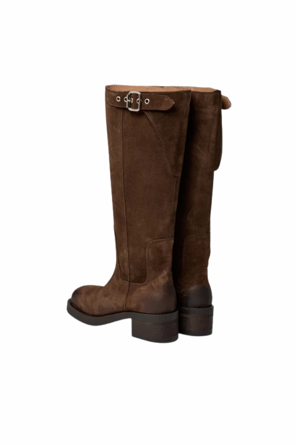 ANINE SUEDE BOOTS - BROWN SUEDE