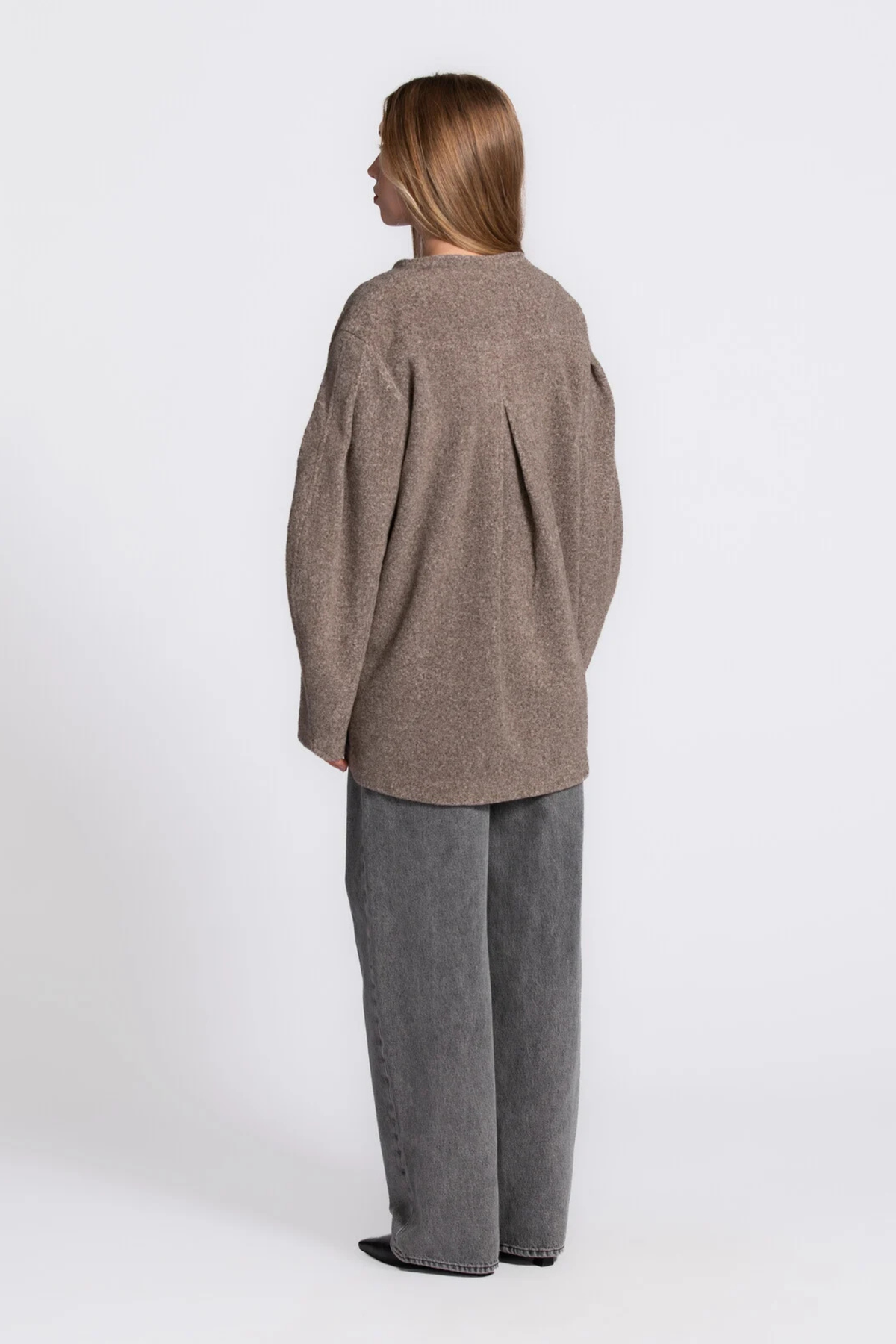 DANDE BUCLEO JACKET - FALCON MELANGE