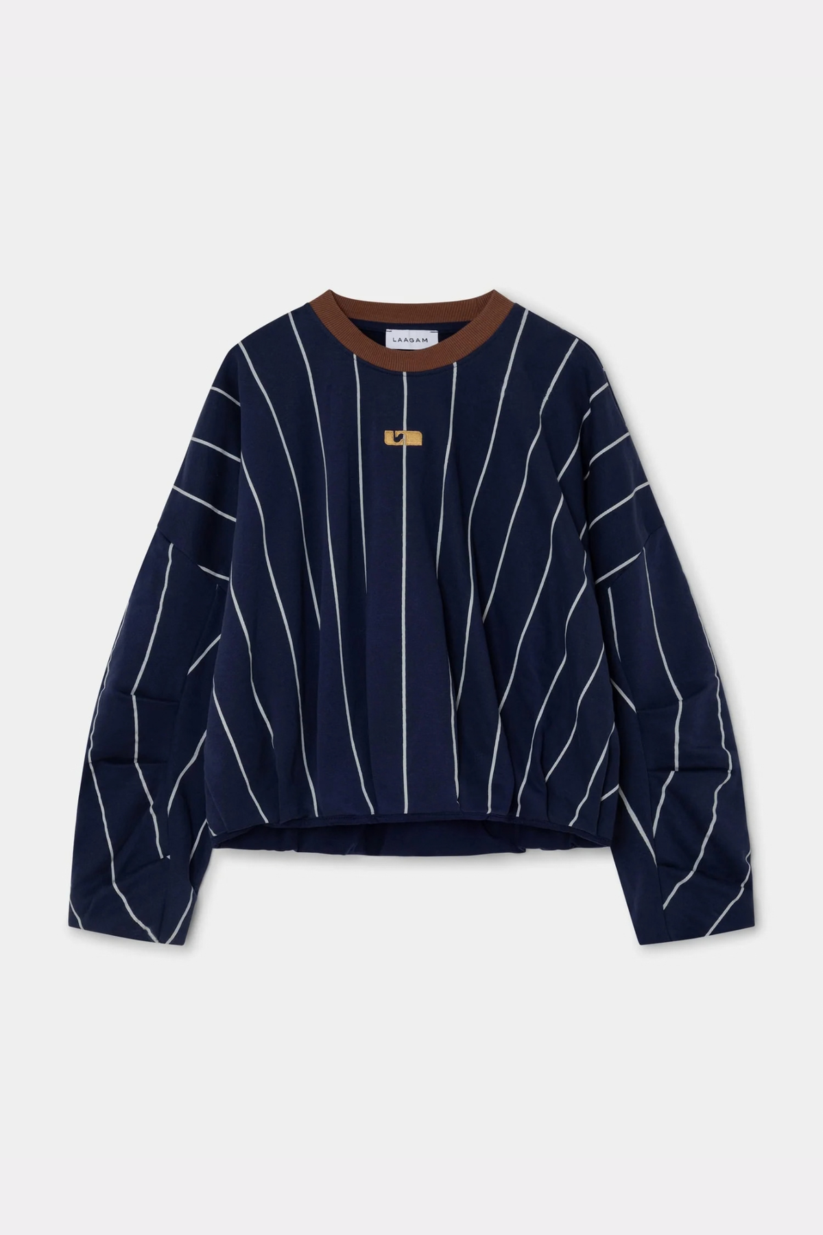 KELLY STRIPED SWEATSHIRT - NAVY