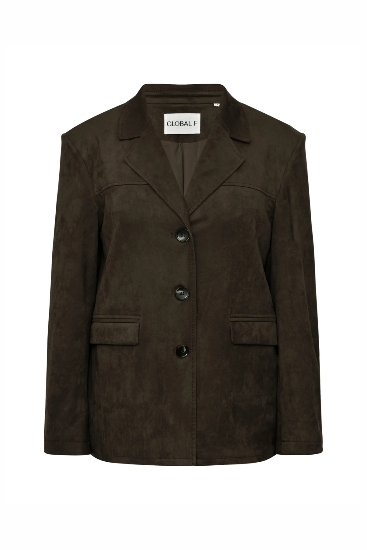 MABEA SUANA BLAZER - DONKERBRUIN