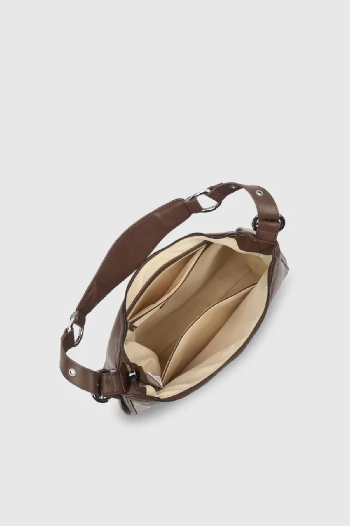 SAC BANDOULIÈRE FILIPPA - MARRON CHOCOLAT