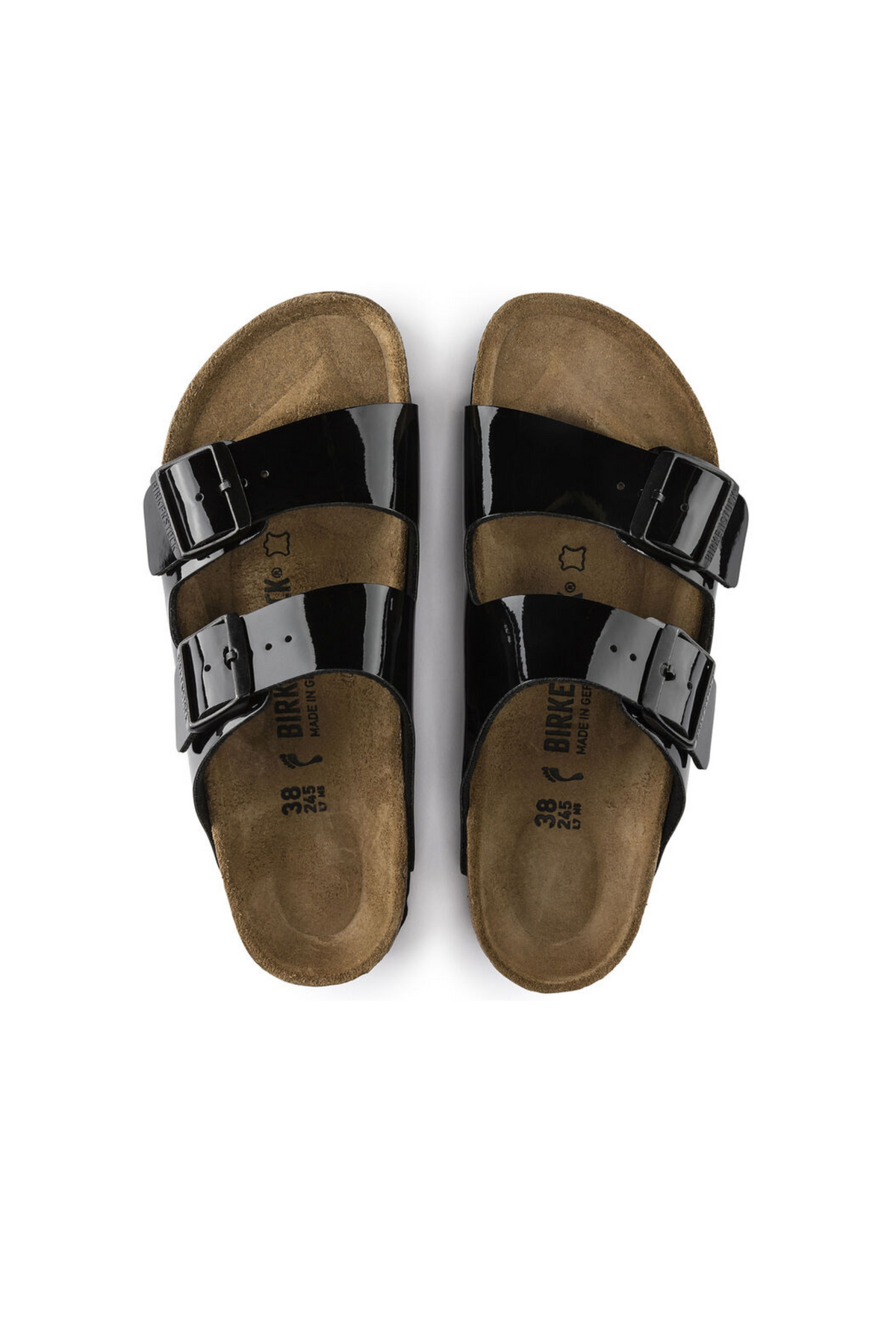 ARIZONA BF DAMES SANDALEN - LAKZWART
