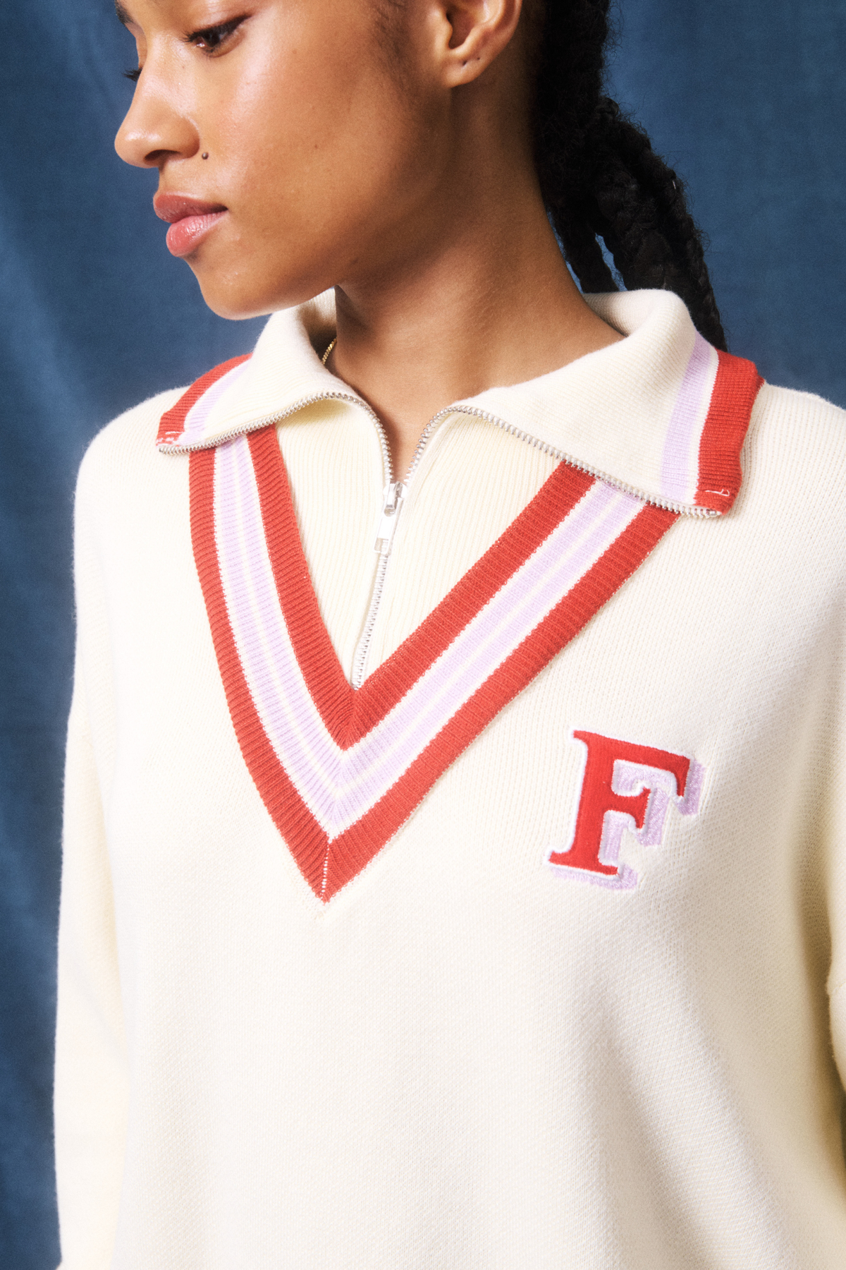 PALMIRA PULLOVER - CRÈME