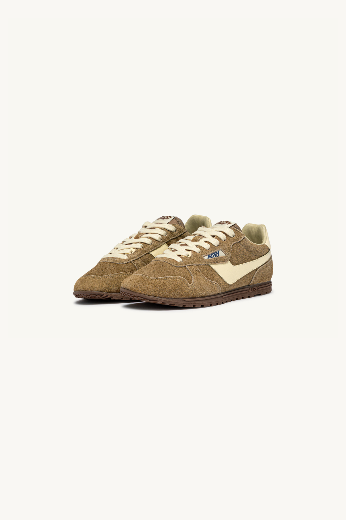 WSLW-UB40 - BASKETS BASSES FEMME WINDSPIN - DAIM/CUIR/RUT