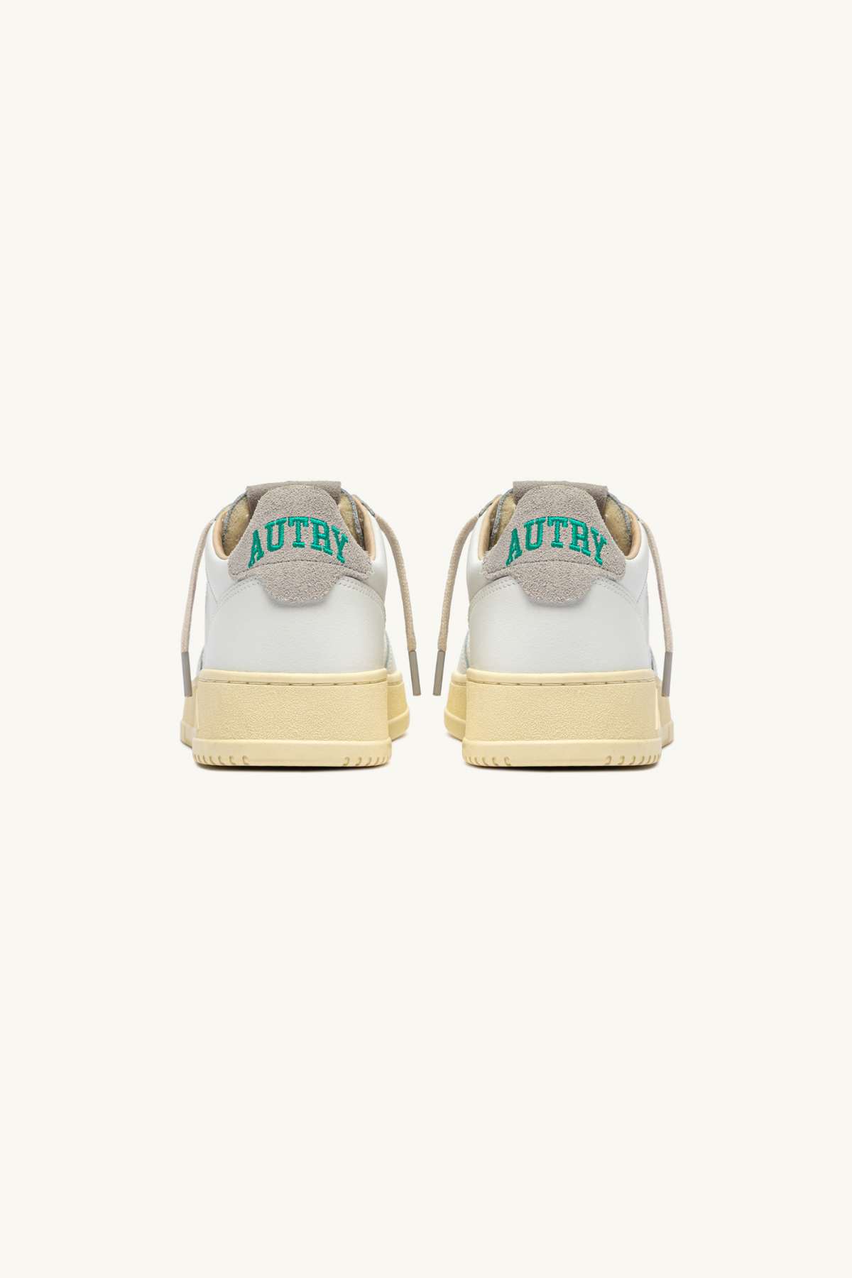 AULM-HJ01- MEDALIST LOW MEN SNEAKERS - LEA/SUECOLLEG WHT/NUVOLE