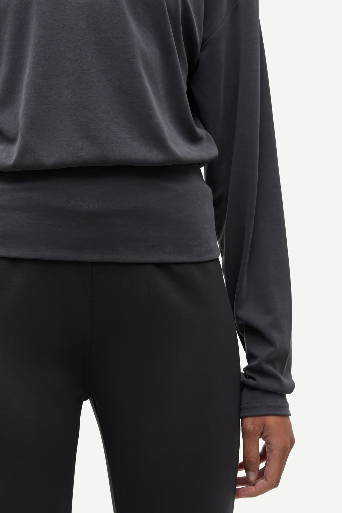 SUSU LS TOP - ZWART