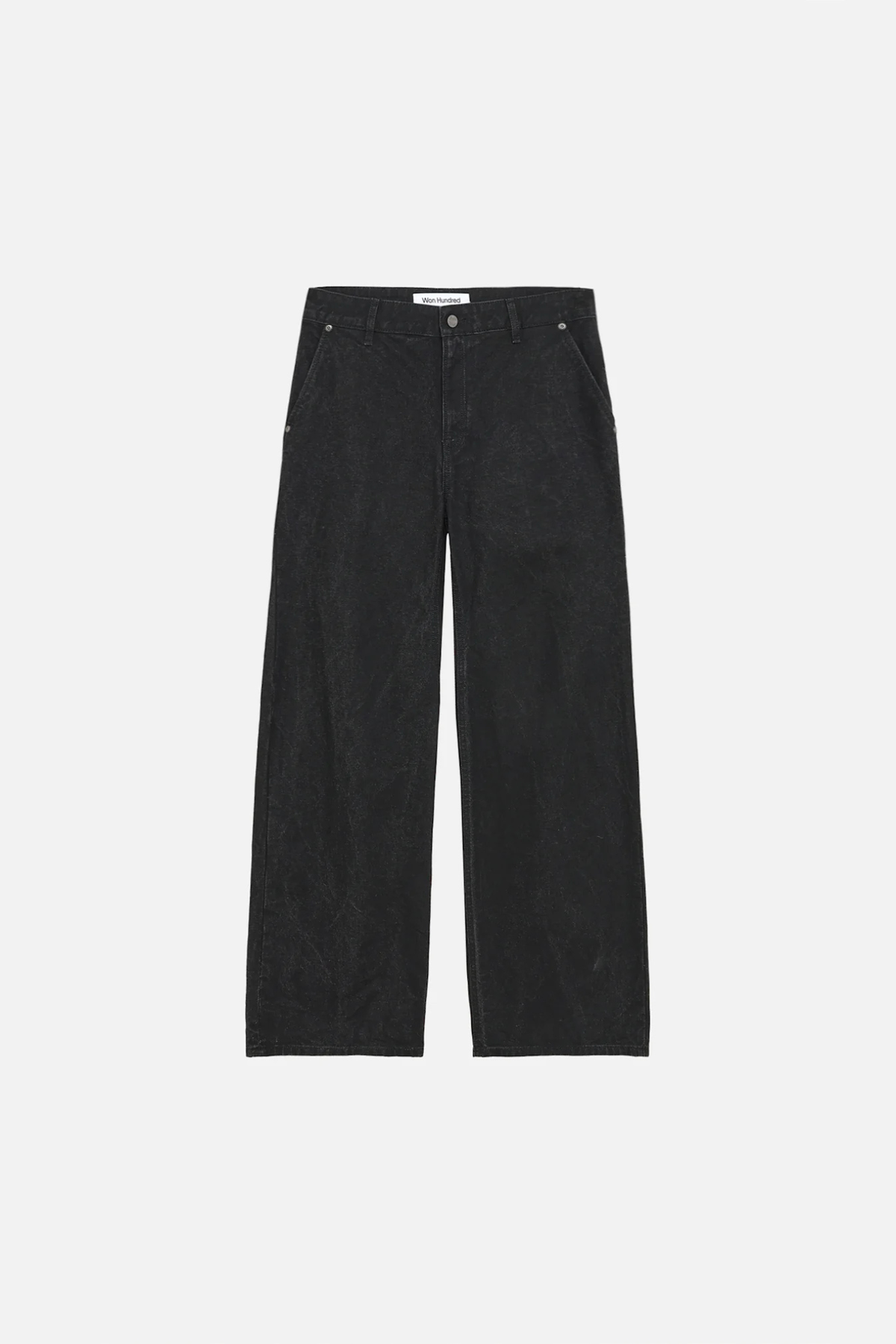 SELMA DENIM PANTS - XENON BLACK