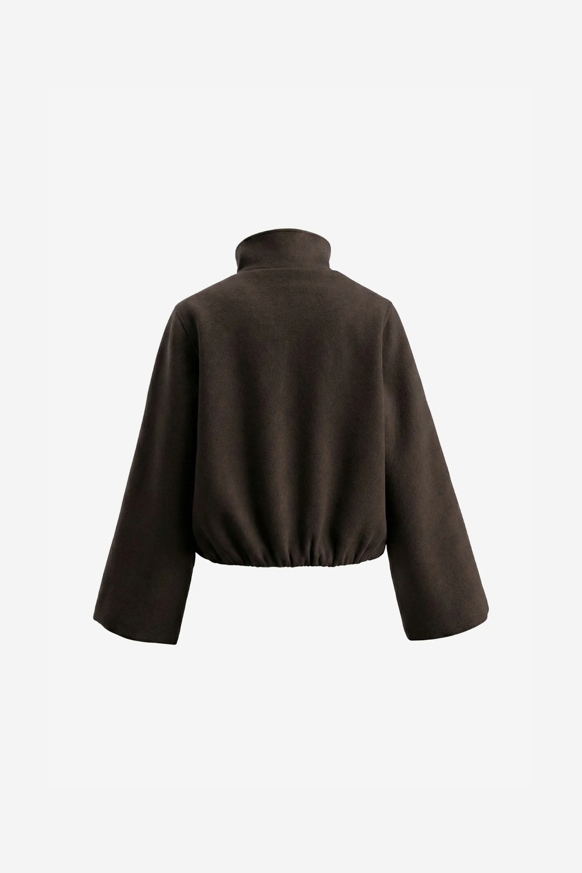 VESTE EN LAINE SIGRID - CHOCOLATE TORTE MEL