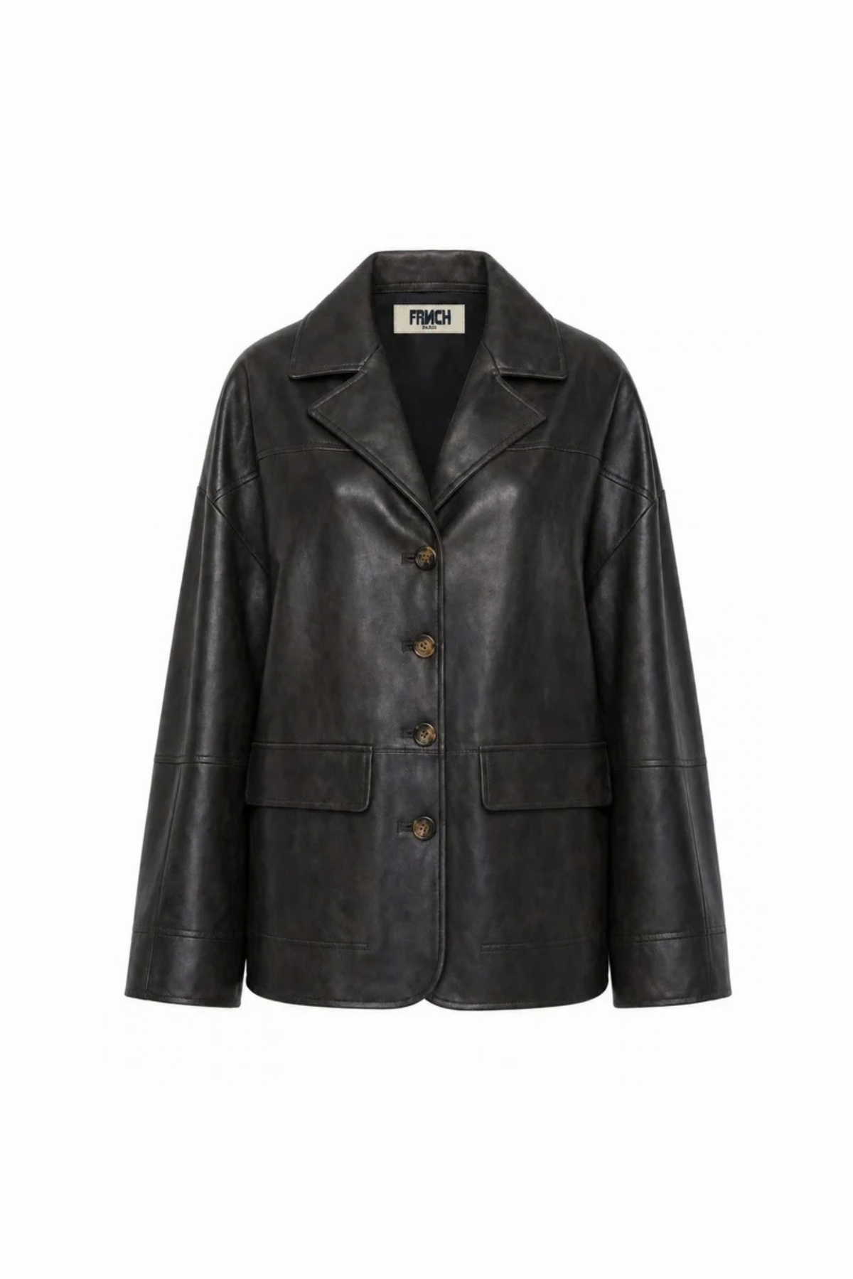 MESSINI VEST - CHOCOLADE