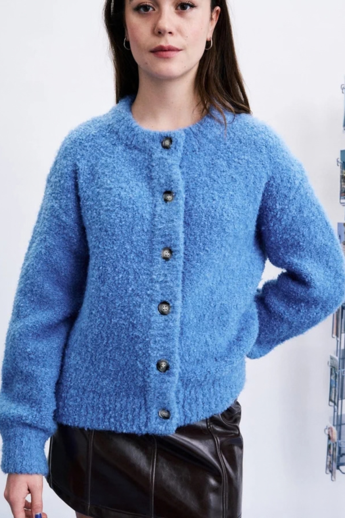 SYROS VEST - BLAUW LAVENDEL