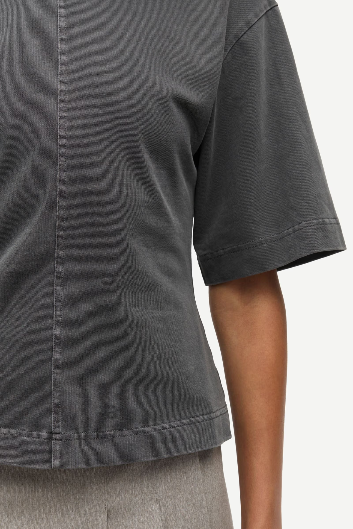 DISAS T-SHIRT - ZWART PIGMENT