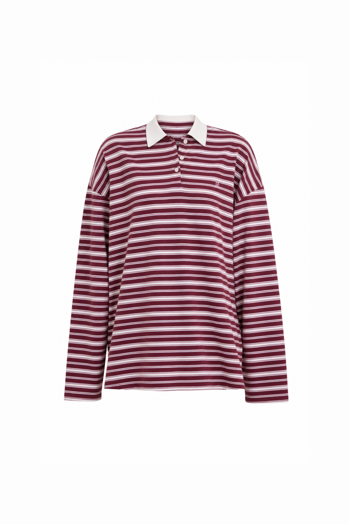 RUMOI POLOSHIRT - BORDEAUX