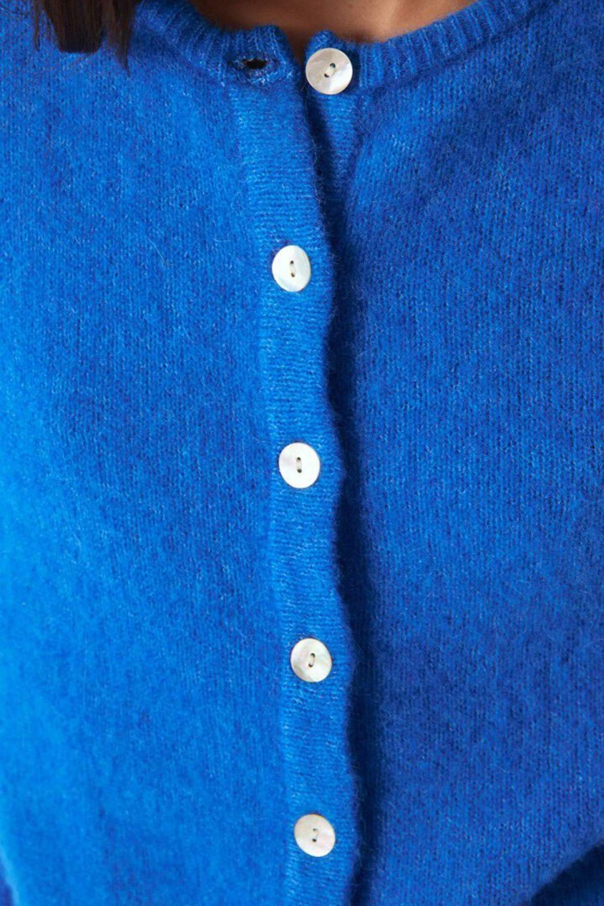 VITOW CARDIGAN - CURACAO MELANGE