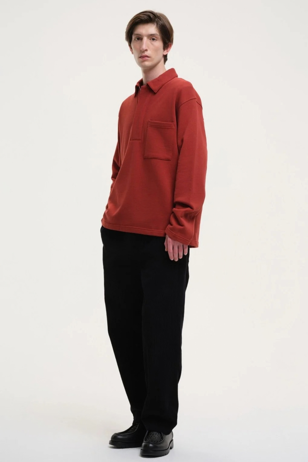 SLEETWAY SWEATSHIRT - RUST