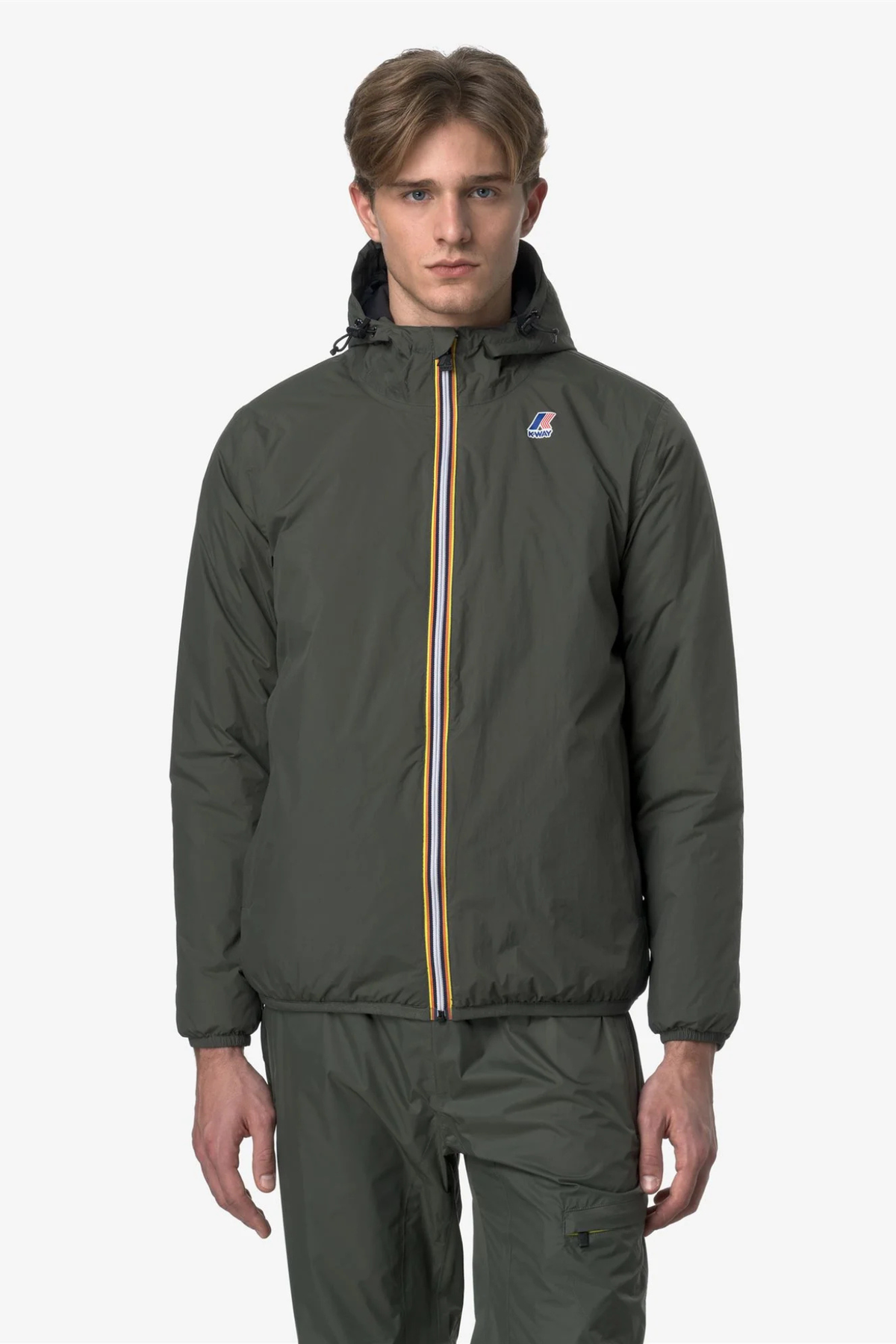 LE VRAI 4.0 CLAUDE WARM JACKET - GREEN BLACKISH