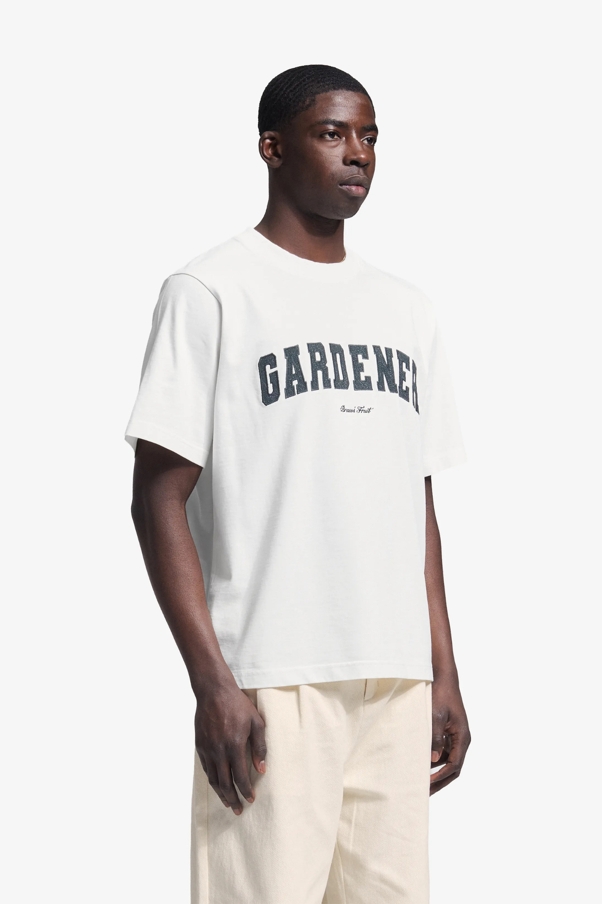T-SHIRT JARDINIER - BLANC