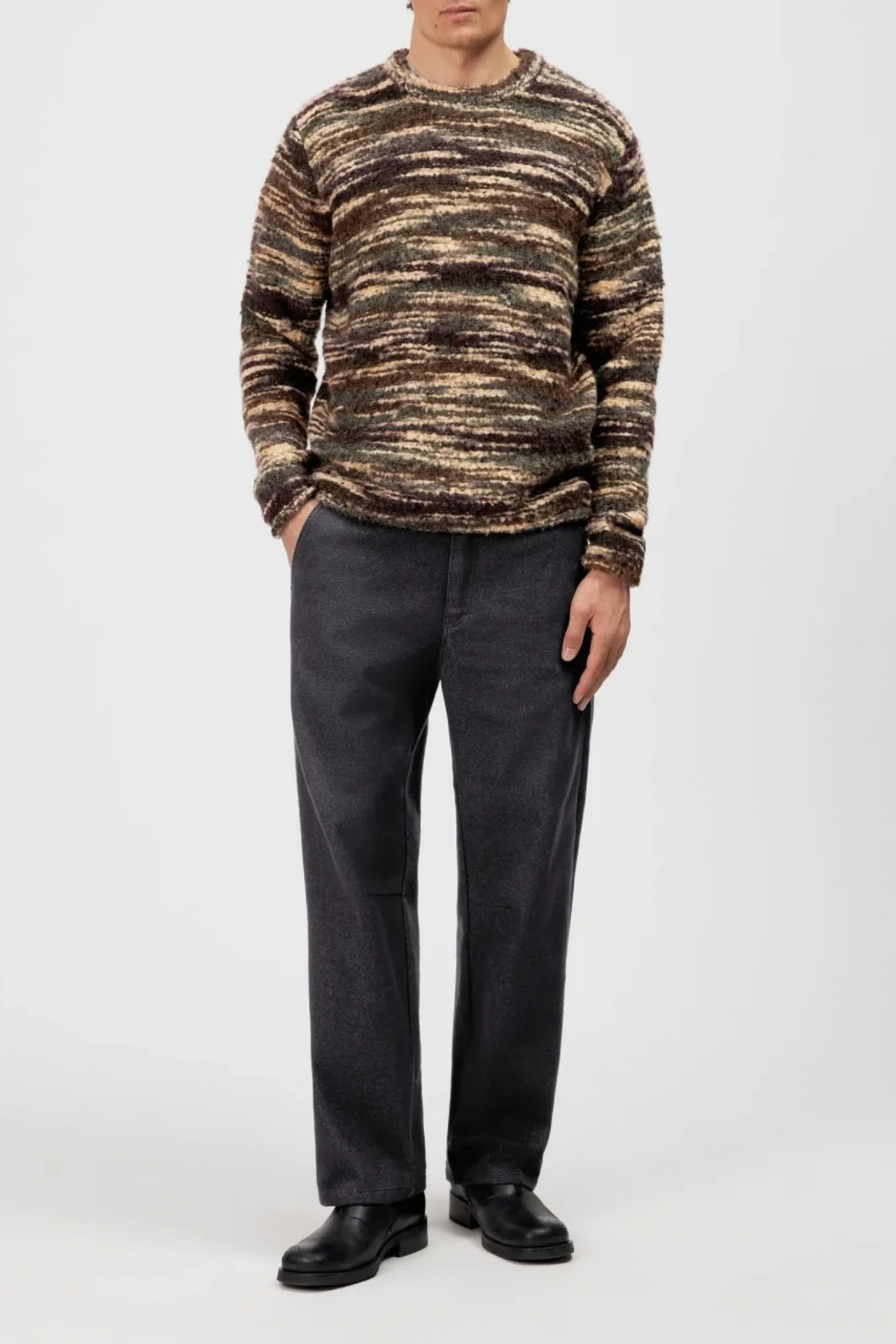 LEANDO KNITWEAR - BROWN