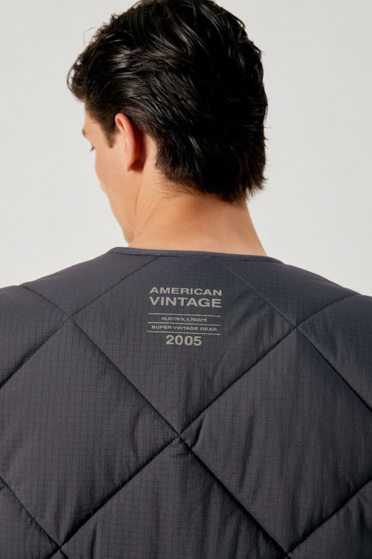YUPIBAM VEST MEN - CARBONE