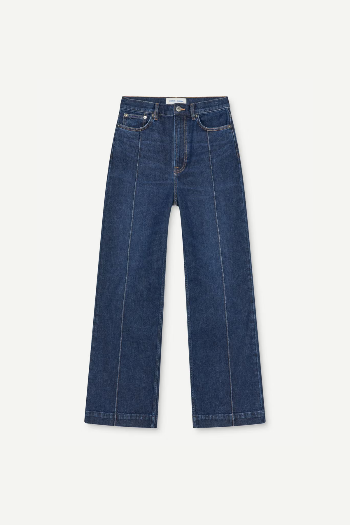 REBECCA TUCK JEANS - PARIS BLUE COMFORT