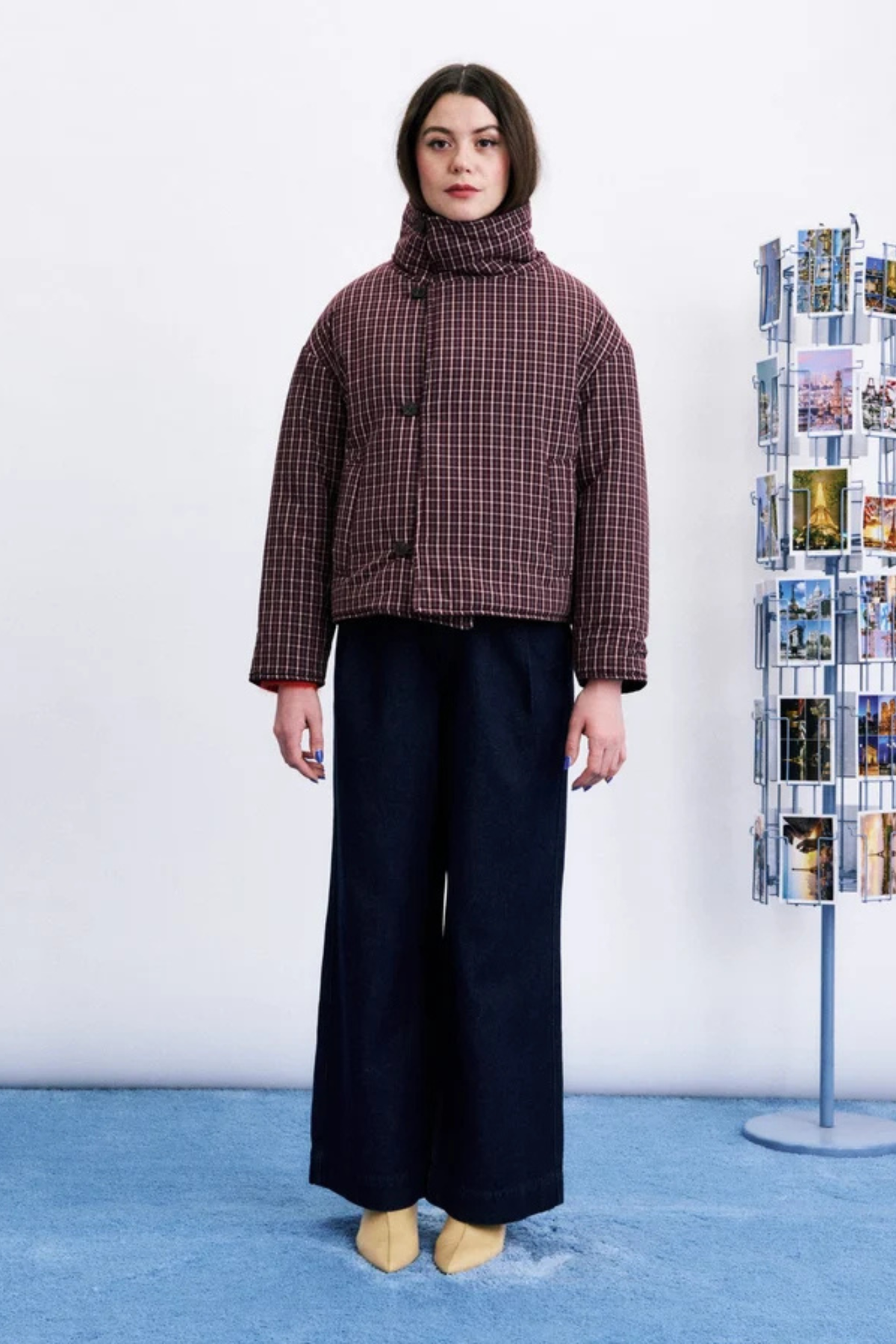 GIONA PUFFER JACKET - CHOCOLAT