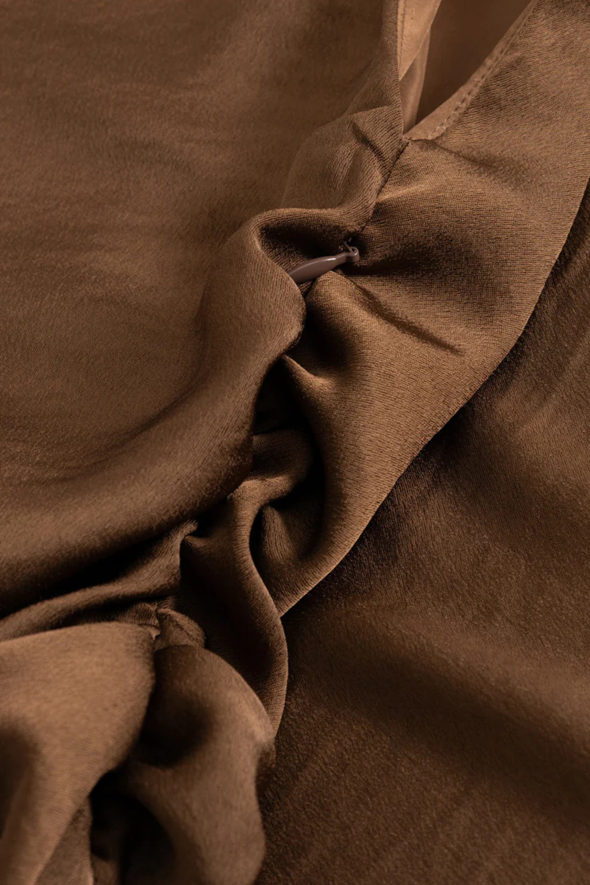 MIGNONETTE JURK - TOFFEE