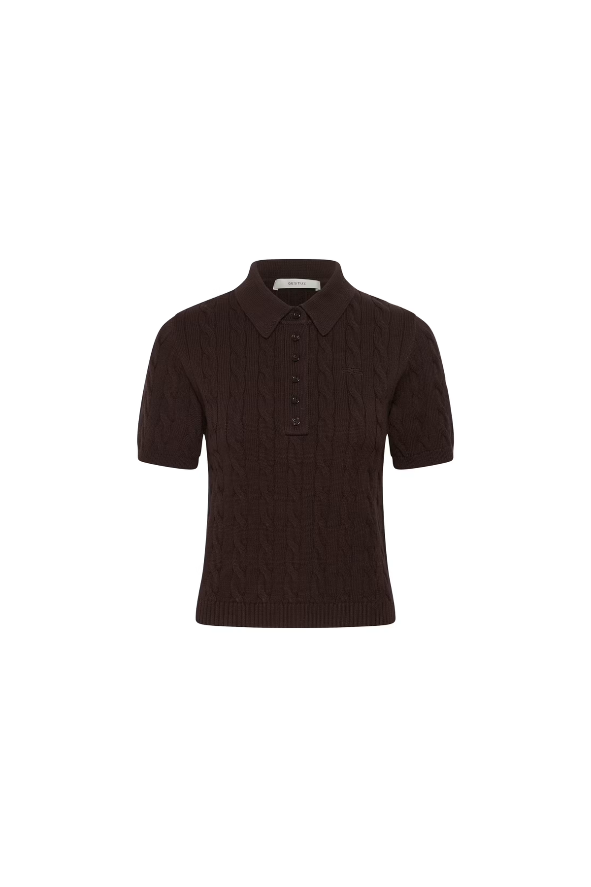 THILLA POLOSHIRT - BROWN