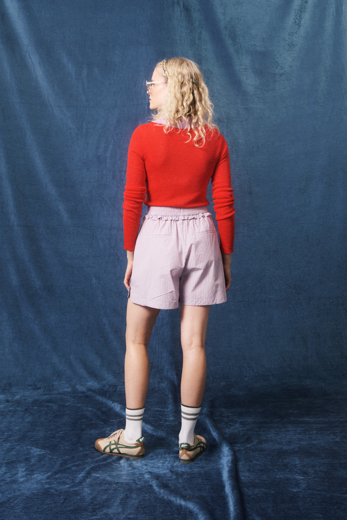 GABRIELLA POLO SHIRT - RED
