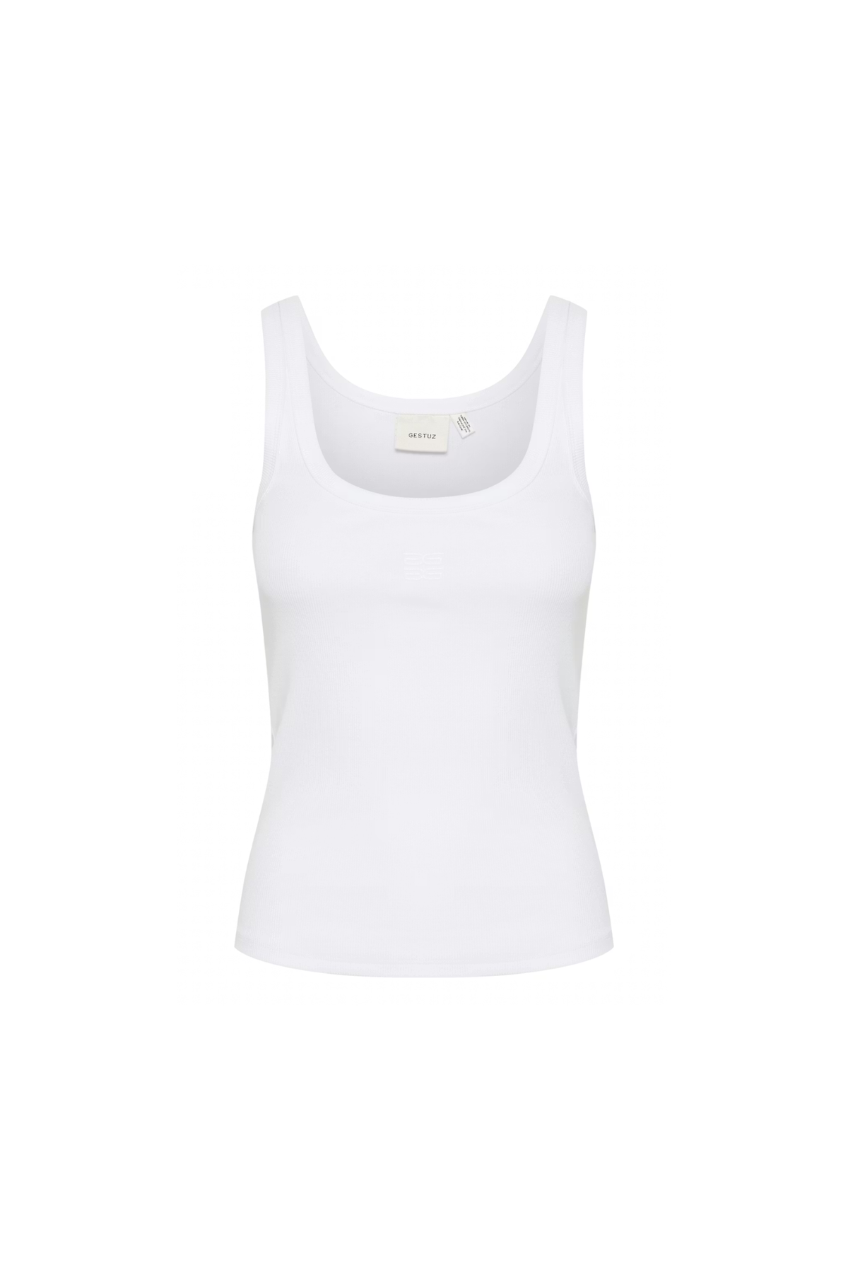 DREW LOGO 2.0 TOP - HELDER WIT