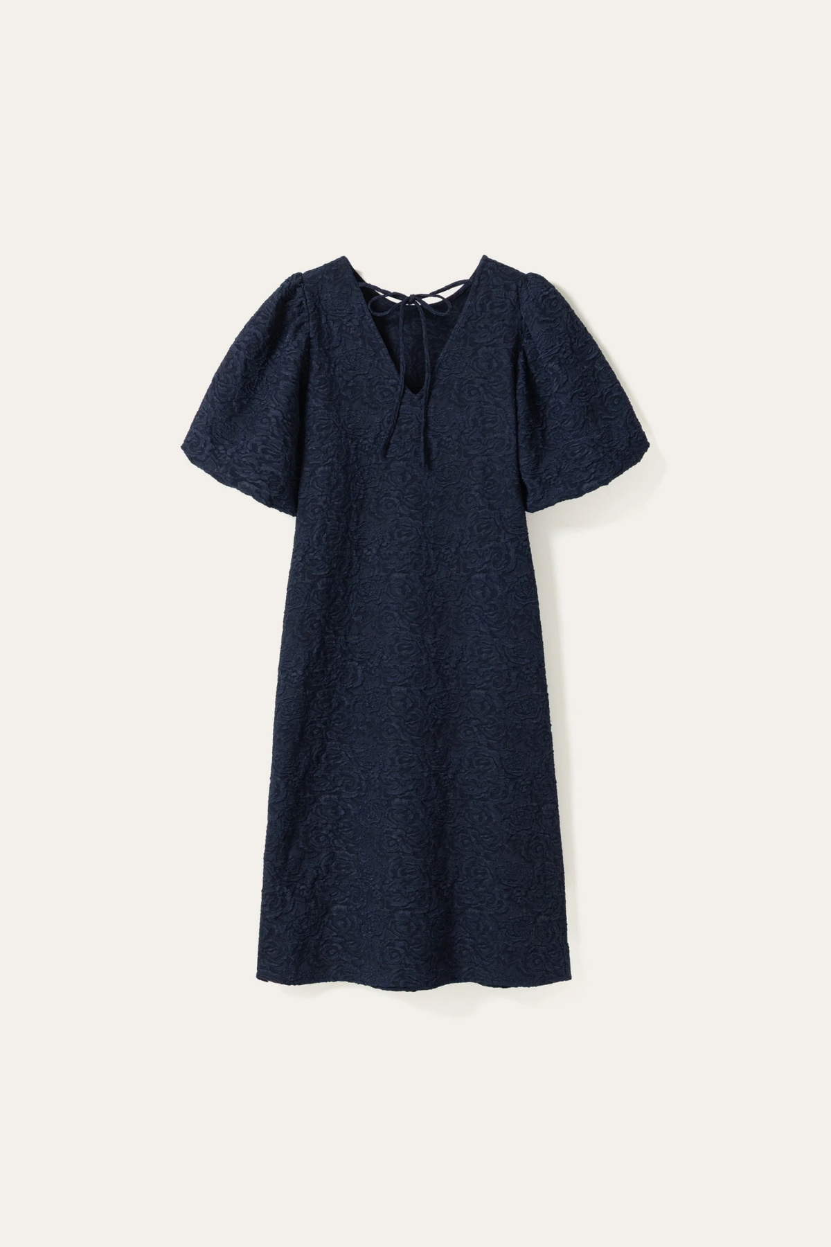 ROBE LONGUE PASTIS - BLEU MARINE