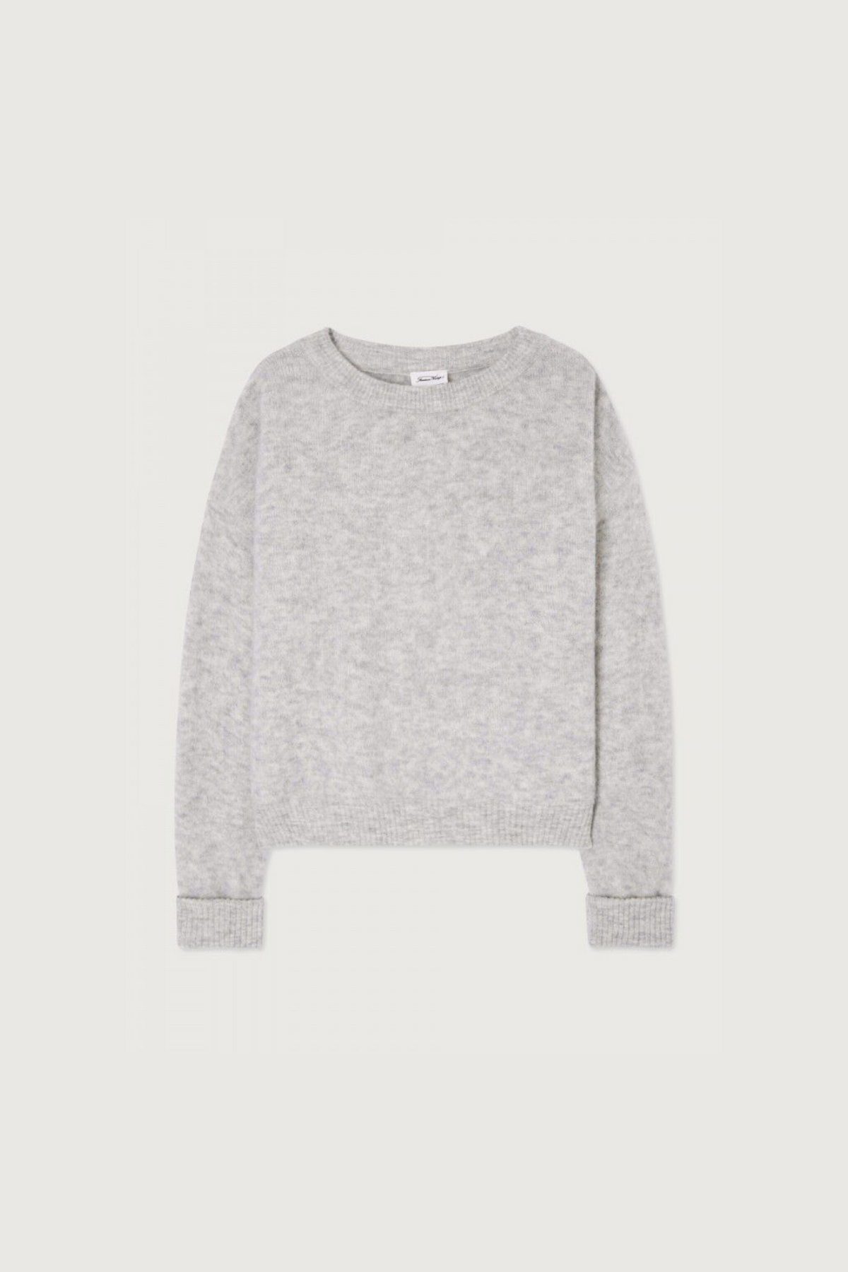 TRICOT VITOW - GRIS CHINÉ CLAIR